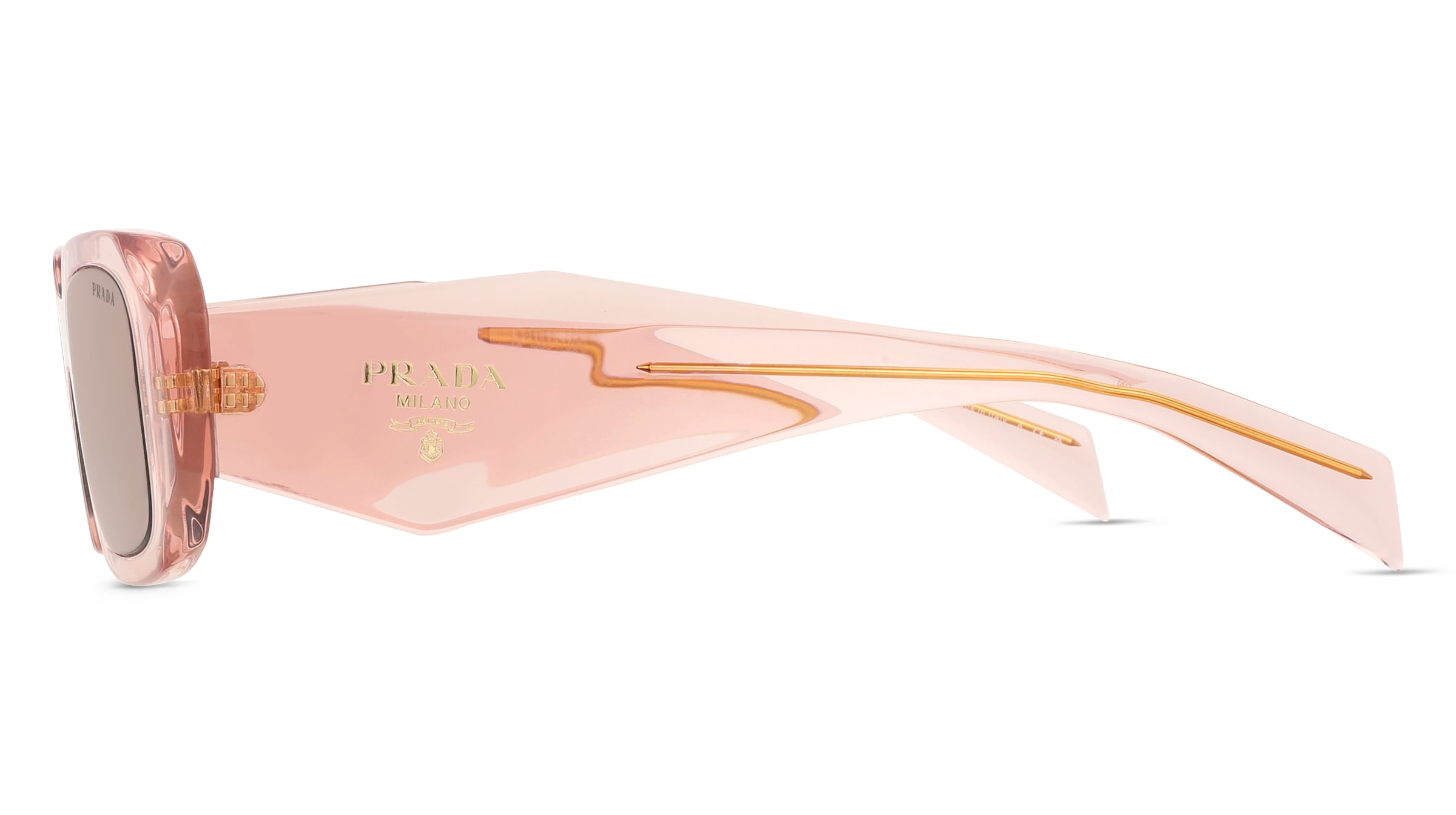Thumbnail - Prada PR17WS Damen-Sonnenbrille Vollrand Rectangular Acetat-Gestell, orange