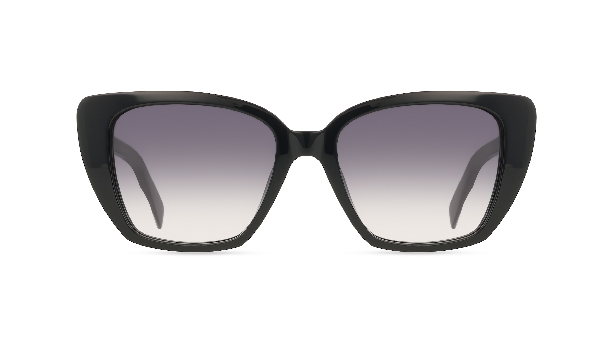 Zadig & Voltaire SZV472 Damen-Sonnenbrille Vollrand Quadratisch Kunststoff-Gestell, schwarz