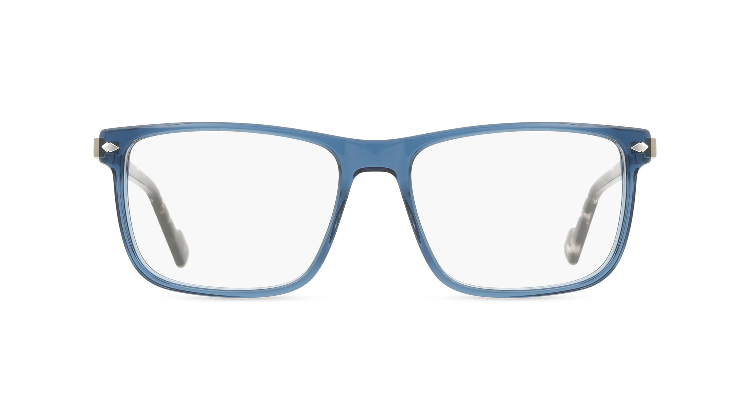 Sting VST501 Herren-Brille inkl. Gläser Vollrand Eckig Acetat-Gestell 55mm/17mm/145mm, blau