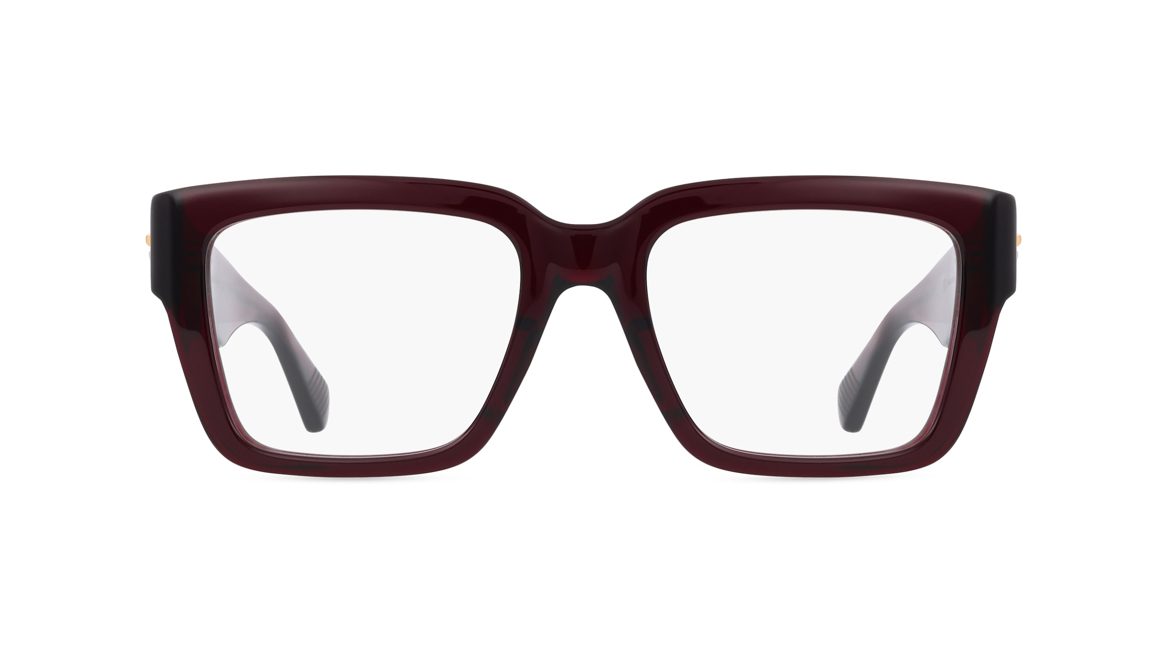 Bottega Veneta BV1153O Unisex-Brille inkl. Gläser Vollrand Eckig Kunststoff-Gestell 51mm/18mm/140mm, rot