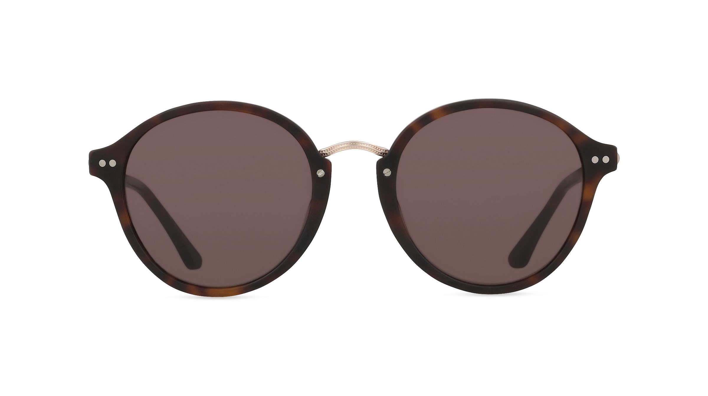 Woodfellas 11715 ETIC Unisex-Sonnenbrille Vollrand Rund Holz Acetate-Gestell, braun