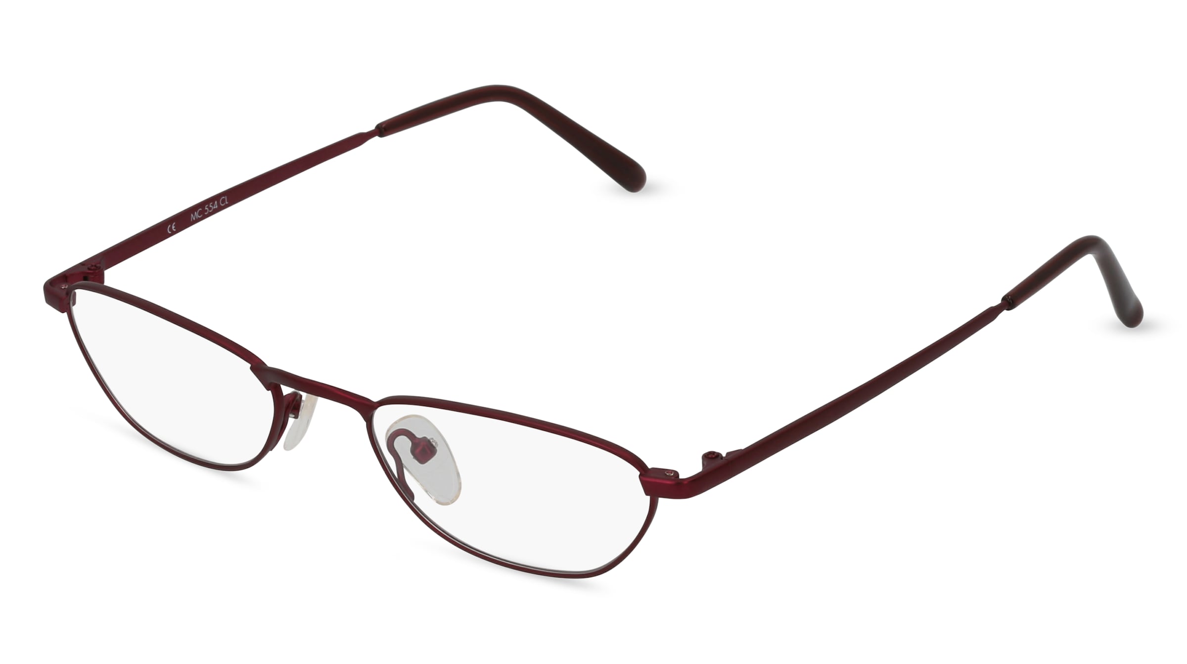 Fielmann MC 554 CL Damen-Brille inkl. Gläser Vollrand Halb Edelstahl-Gestell 49/19/135, Lila