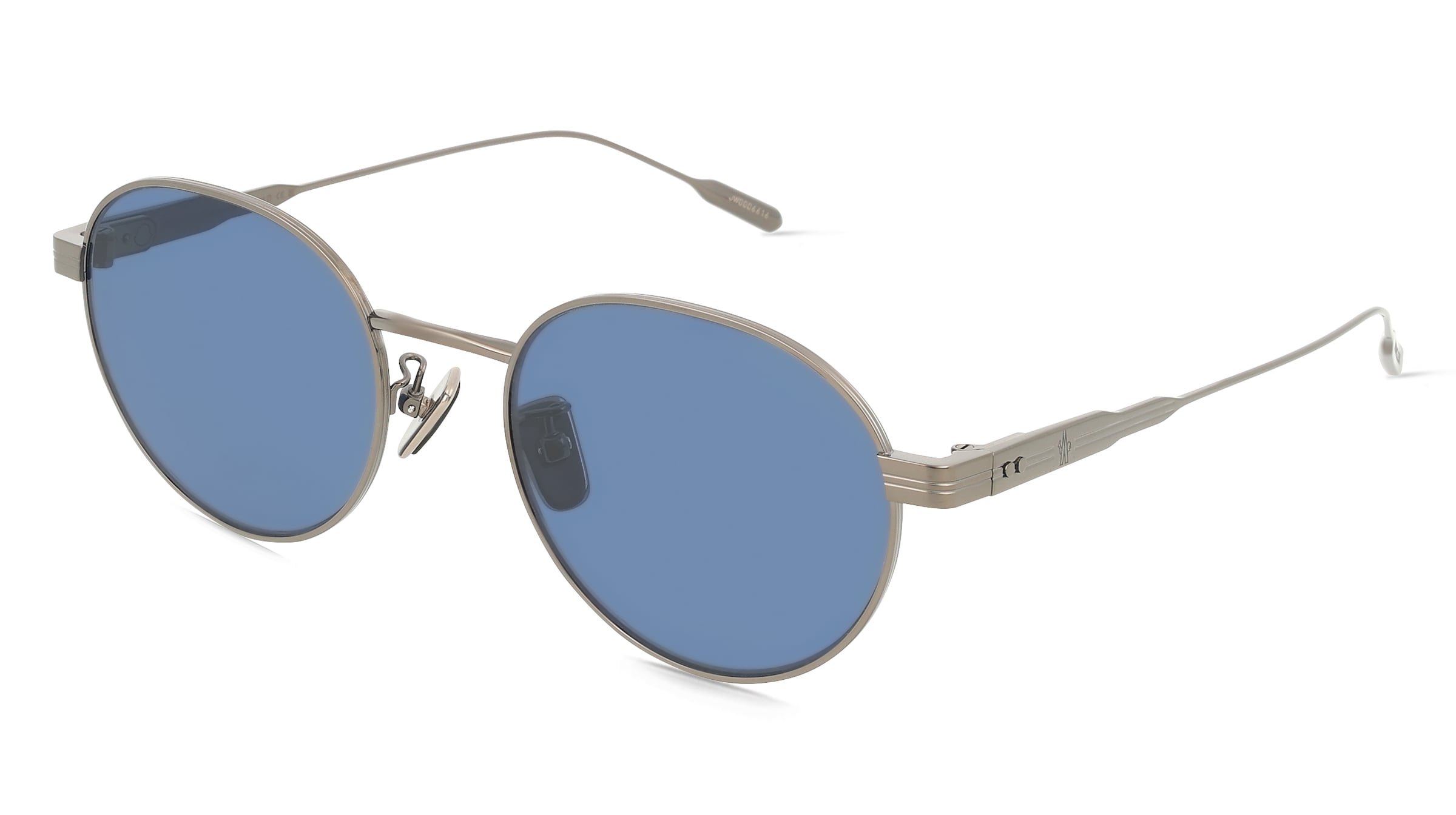 Moncler ME4006TD Subtila Unisex-Sonnenbrille Vollrand Rund Metall-Gestell, Grau