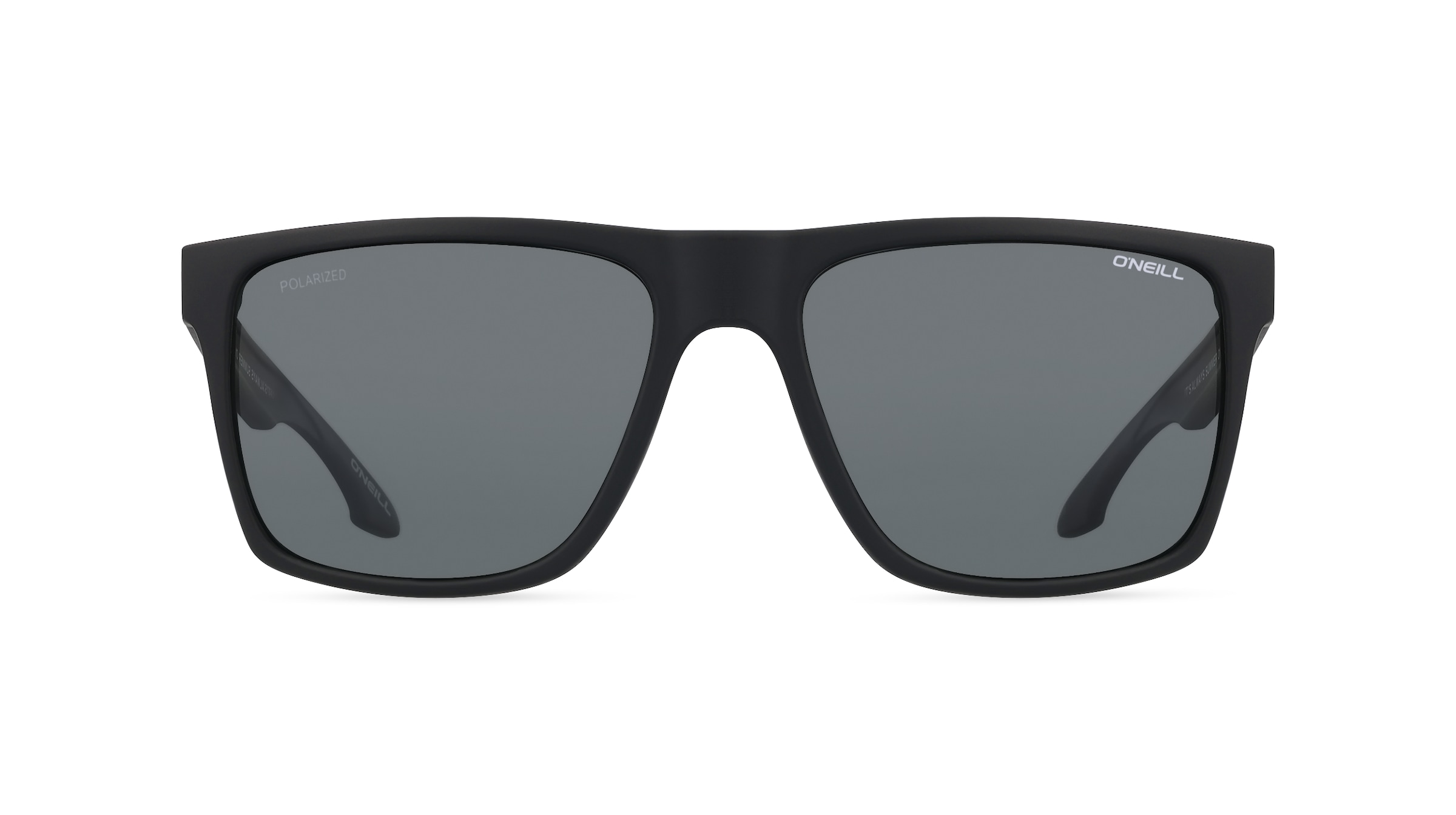 O'Neill HARLYN2.0 Unisex-Sonnenbrille Vollrand Eckig Kunststoff-Gestell, schwarz