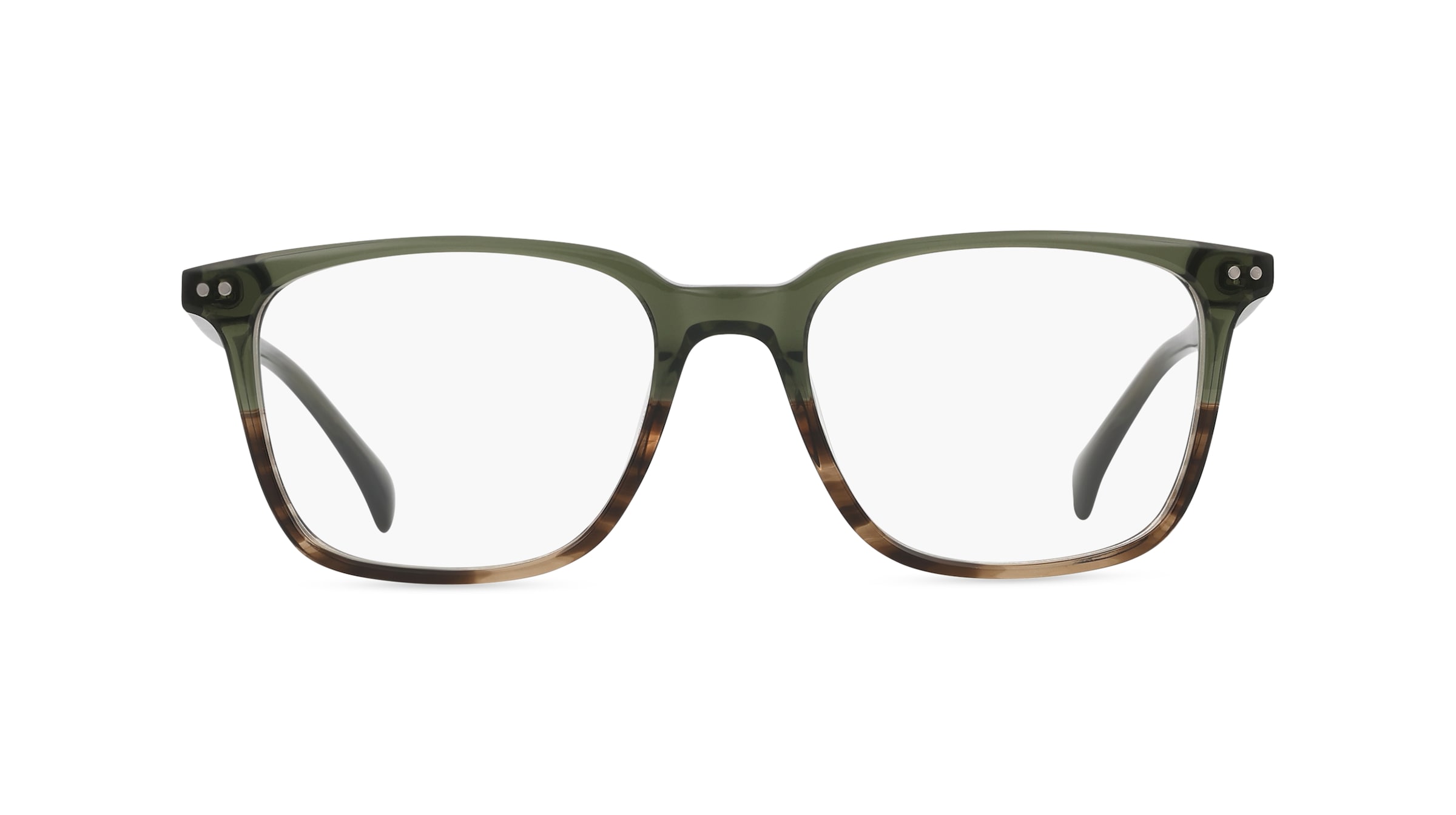 Fielmann OL 026 CL GABRIEL Herren-Brille inkl. Gläser Vollrand Eckig Acetat-Gestell 52mm/18mm/145mm, grün