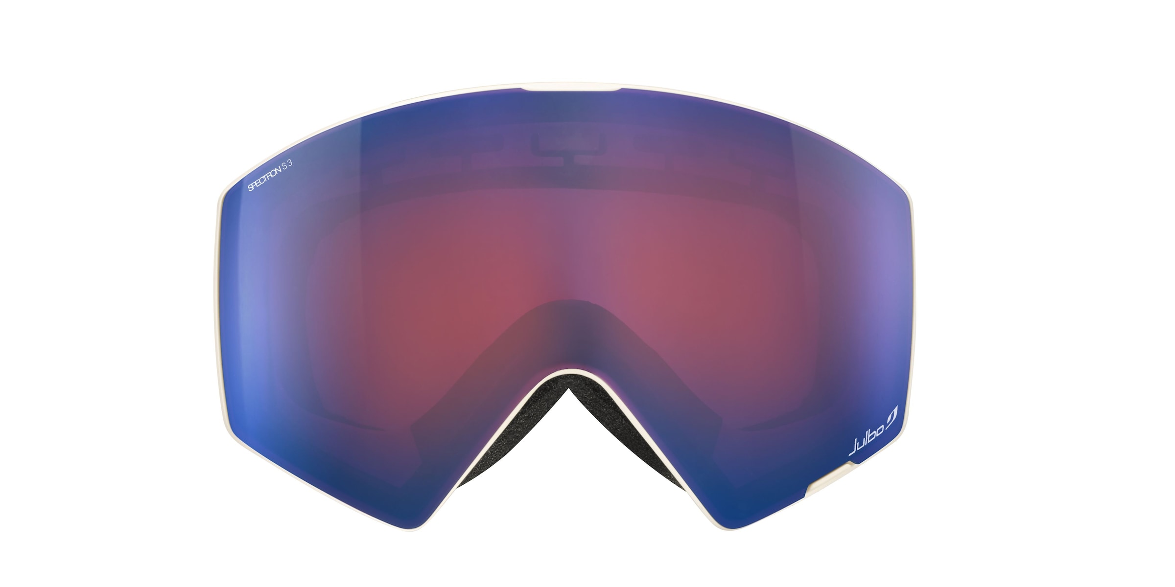 Julbo J7751 Herren-Skibrille Vollrand Monoscheibe Kunststoff-Gestell, gelb