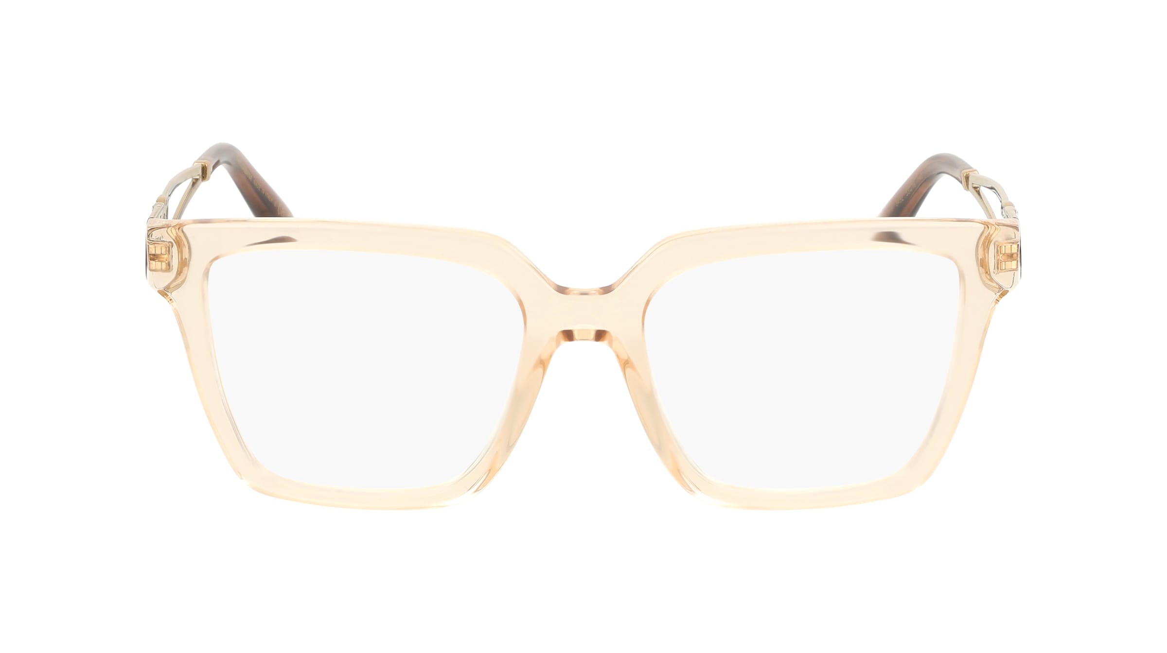Dolce&Gabbana DG3376B Damen-Brille inkl. Gläser Vollrand Quadratisch Acetat-Gestell 53/18/140, Beige