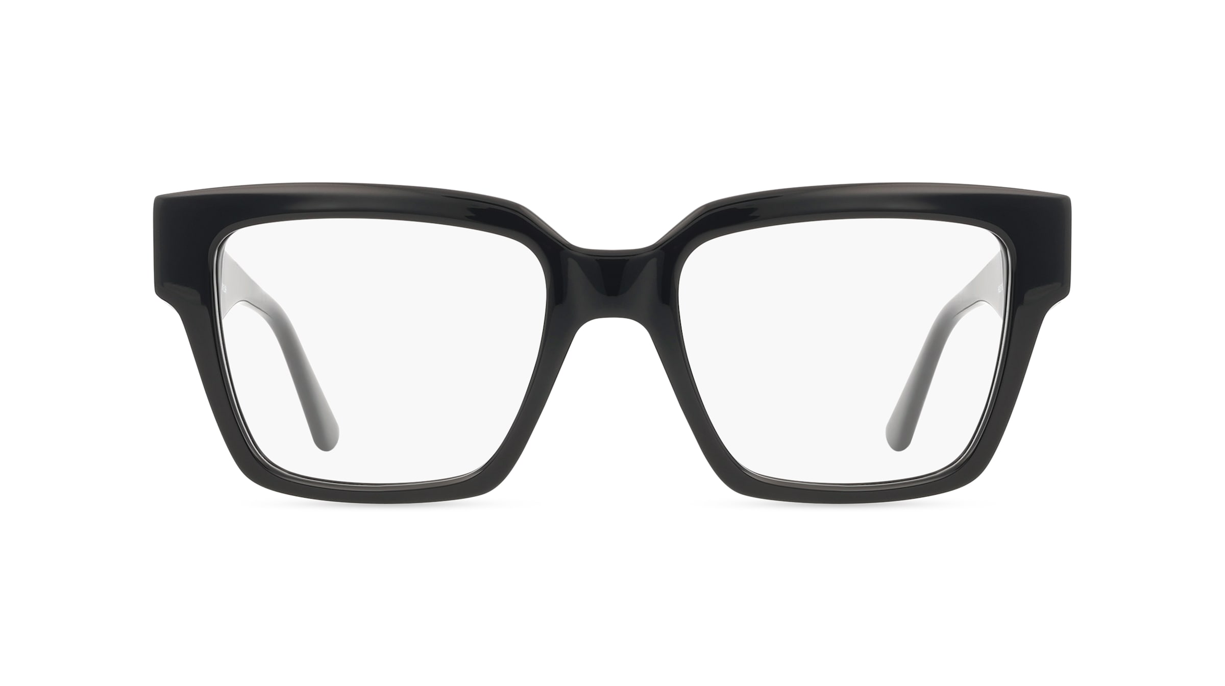 Thumbnail - Karl Lagerfeld KL6196 Unisex-Brille inkl. Gläser Vollrand Quadratisch Acetat-Gestell 53/18/140, schwarz