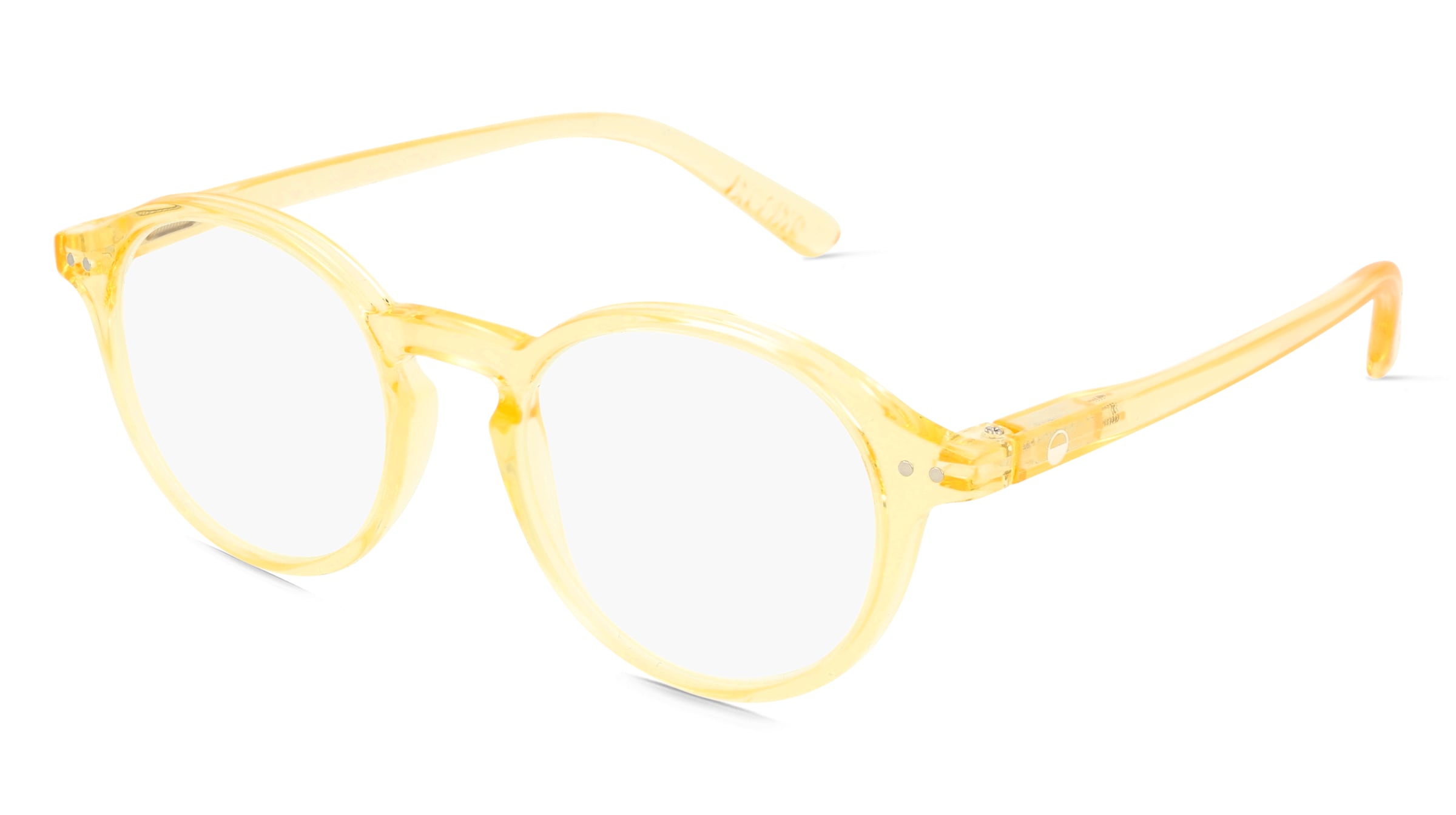 OKIDOKI SAMMY Reader Unisex-Fertiglesebrille Vollrand Panto Kunststoff-Gestell, Gelb