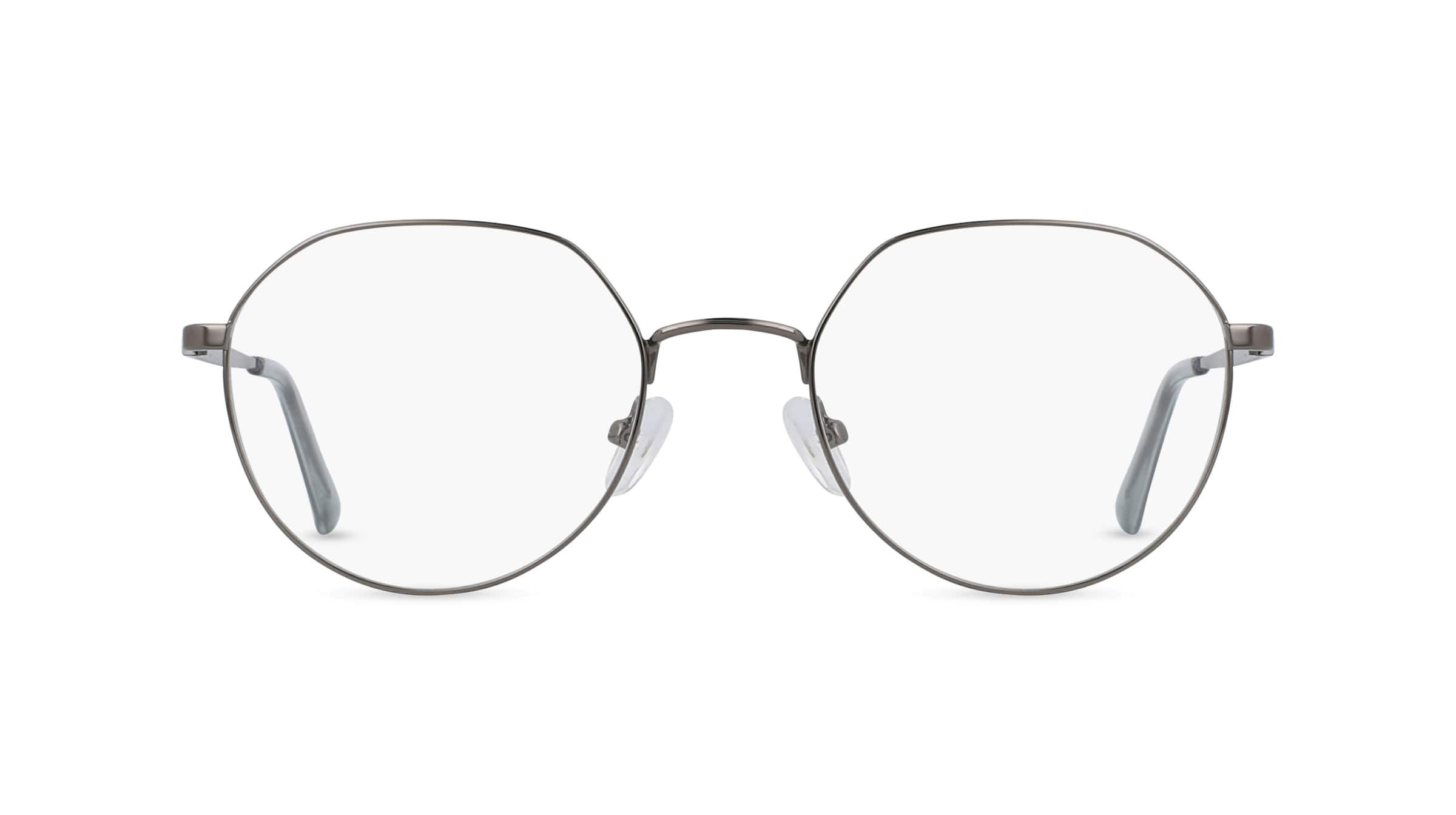 Fielmann BE 012 FA CLEO Damen-Brille inkl. Gläser Vollrand Panto Edelstahl-Gestell 51mm/20mm/135mm, grau