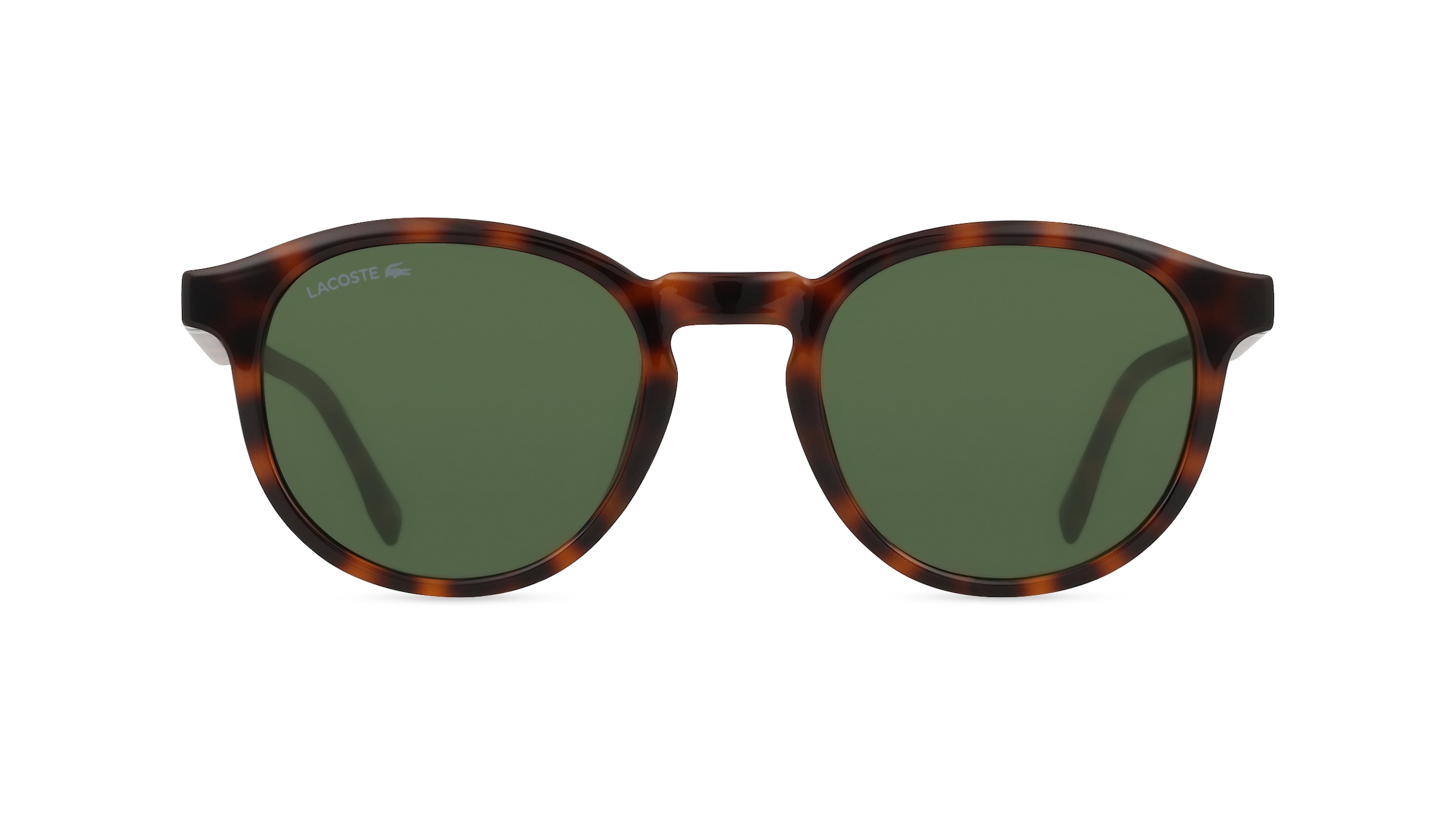 Lacoste L6030S Unisex-Sonnenbrille Vollrand Rund Bio-Kunststoff-Gestell, braun