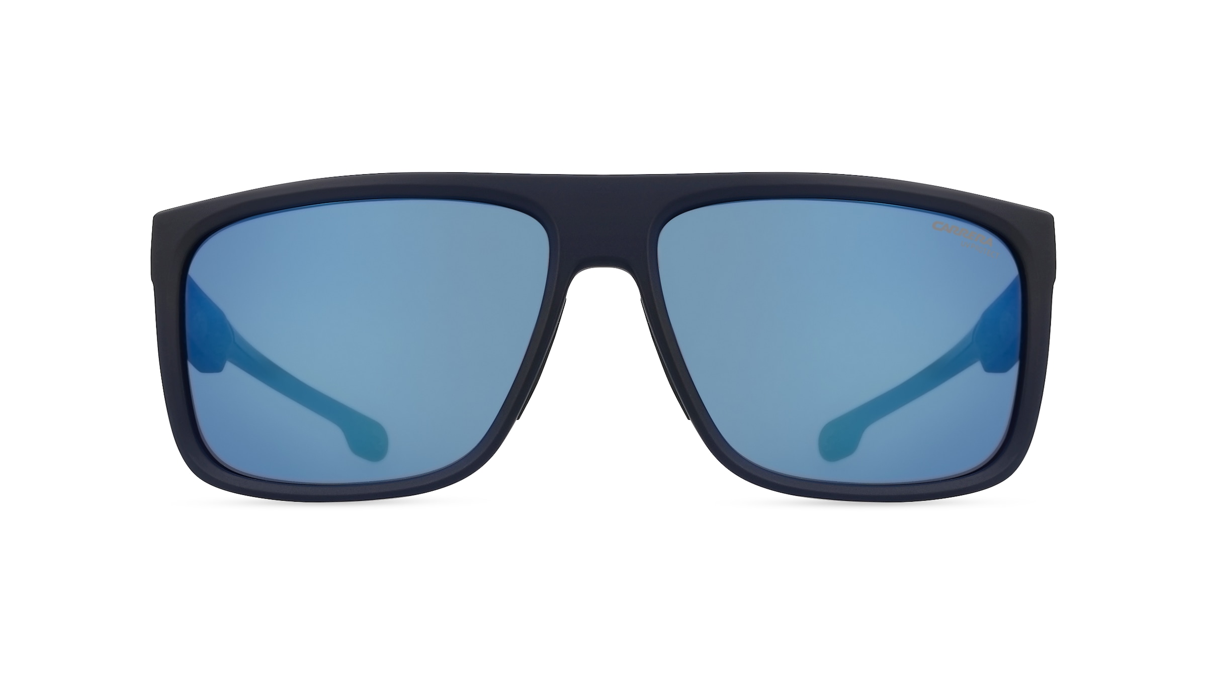 Carrera CARDUC 011/S Herren-Sonnenbrille Vollrand Eckig Kunststoff-Gestell, blau