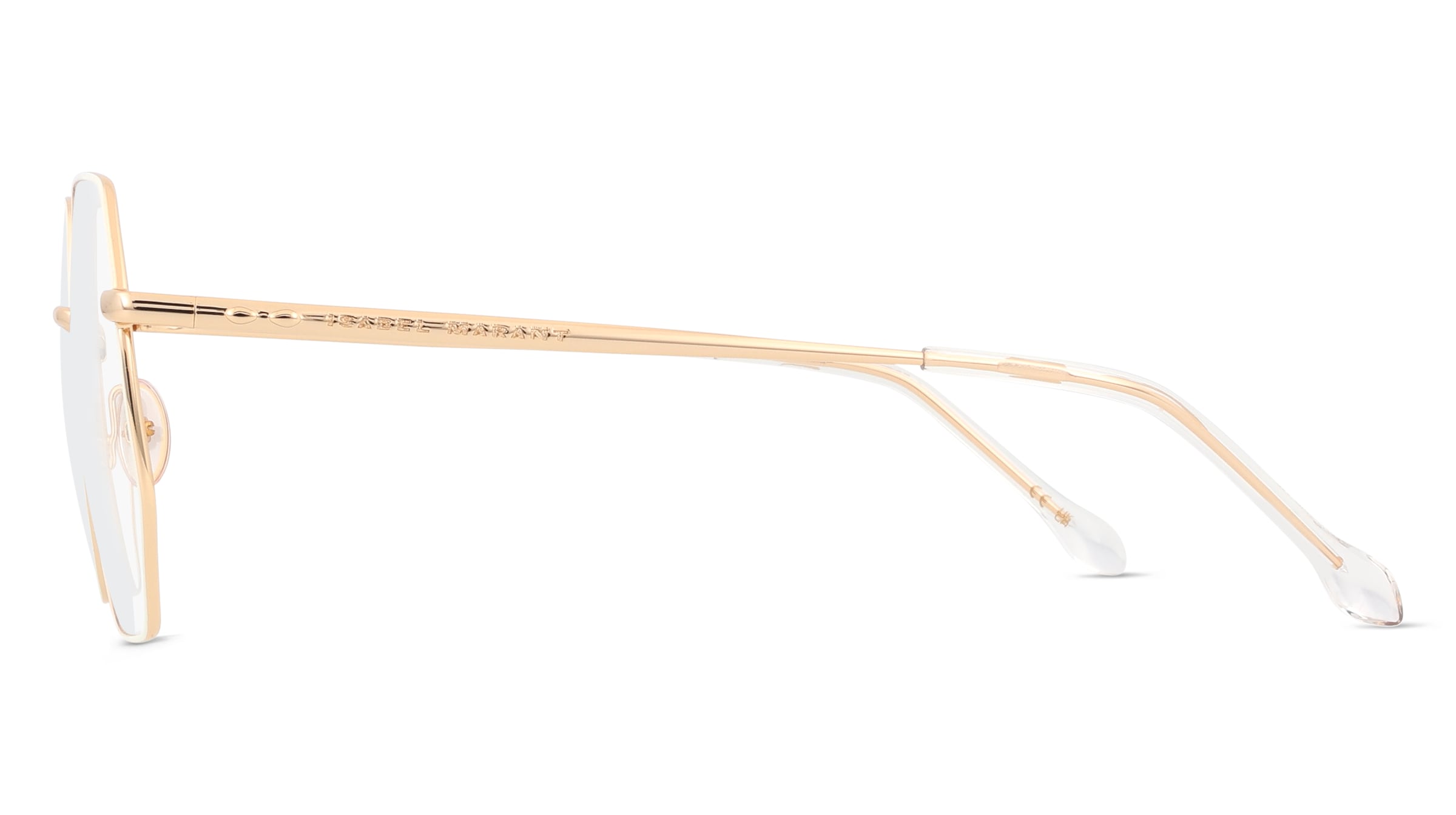 Thumbnail - Isabel Marant IM 0179 Damen-Brille inkl. Gläser Vollrand Geometrisch Metall-Gestell 55/18/140, gold