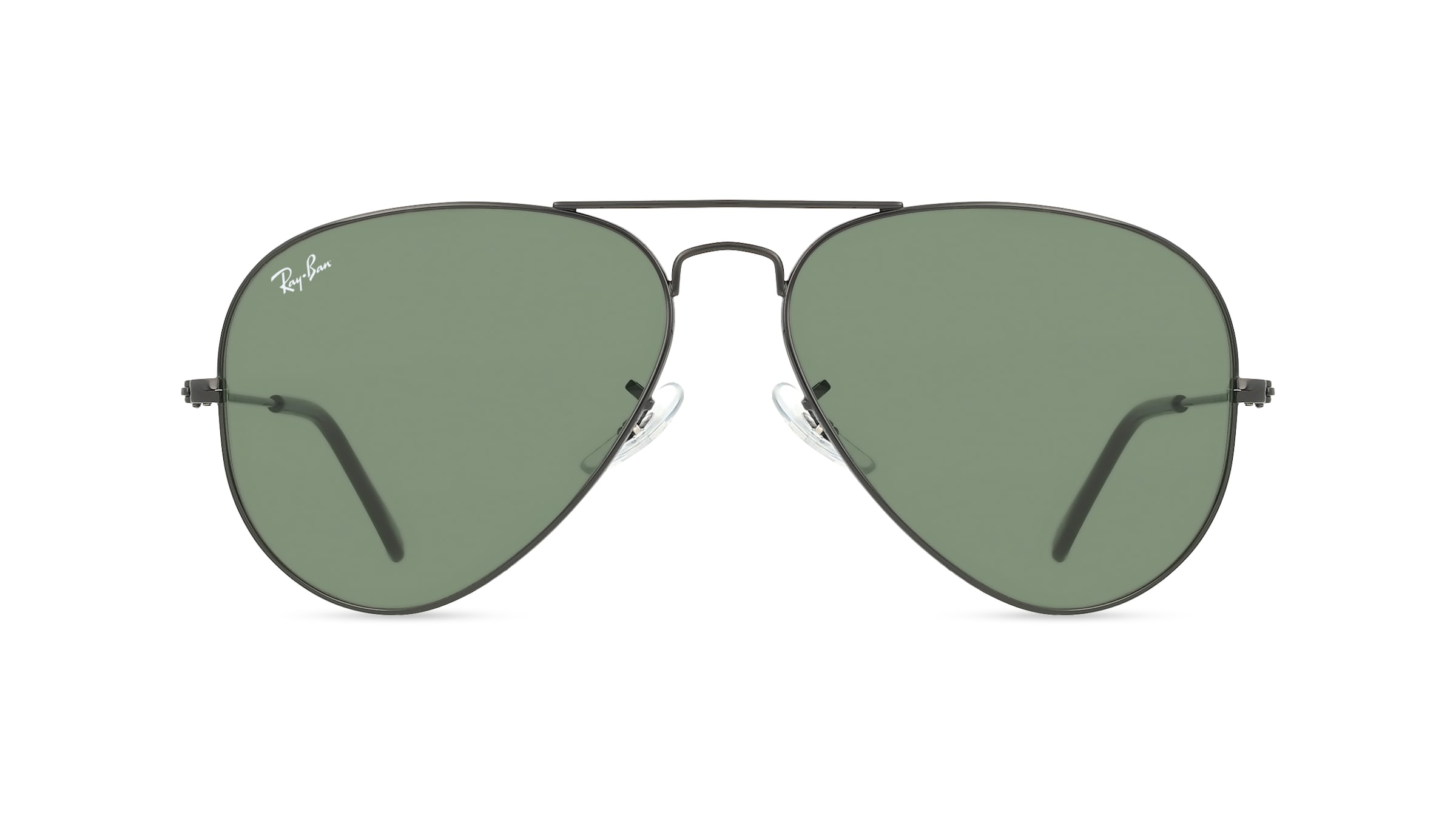 Ray-Ban RB 3025 AVIATOR Unisex-Sonnenbrille Vollrand Pilot Metall-Gestell, schwarz