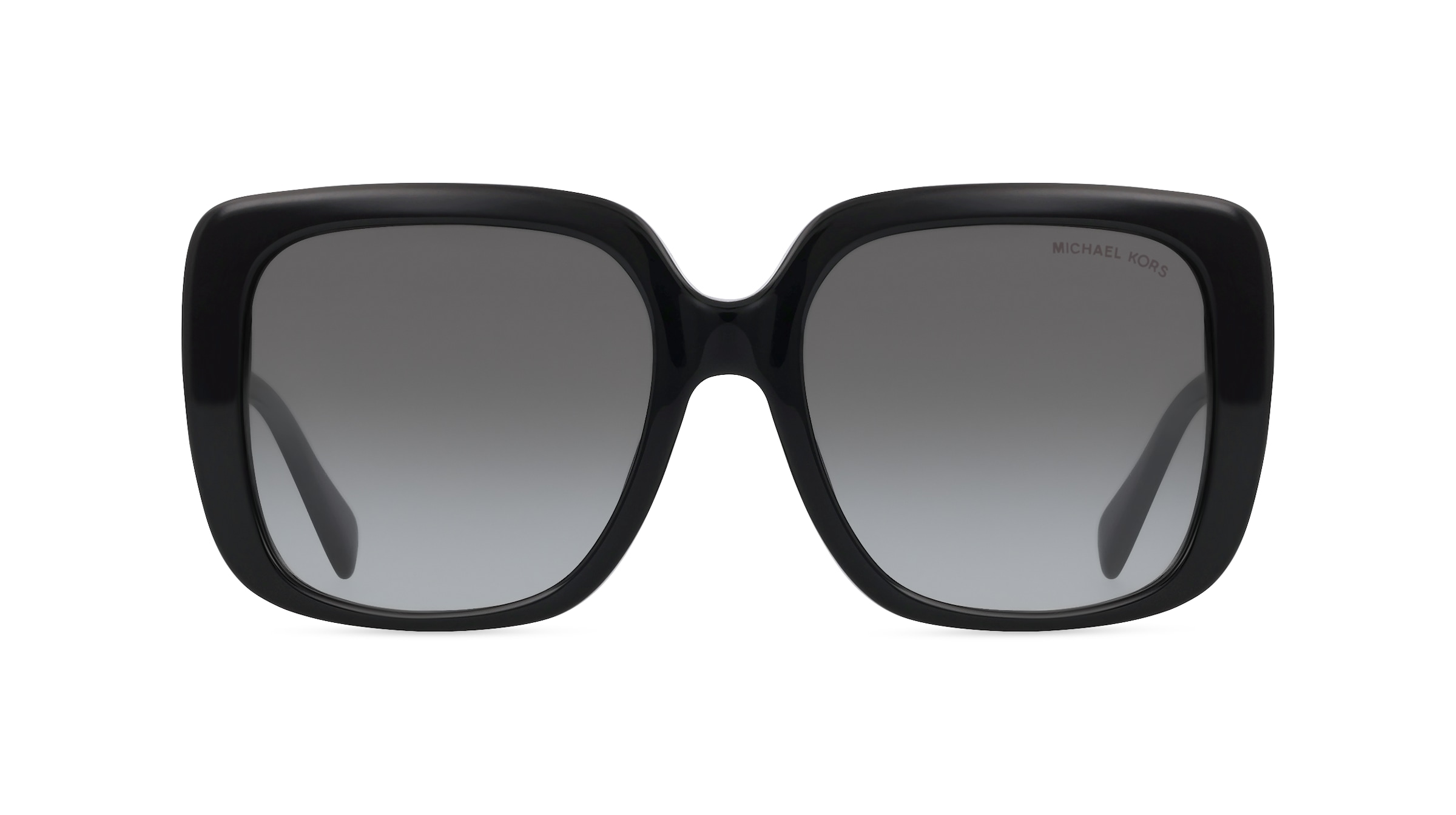 Michael Kors MK2183U Damen-Sonnenbrille Vollrand Eckig Acetat-Gestell, schwarz