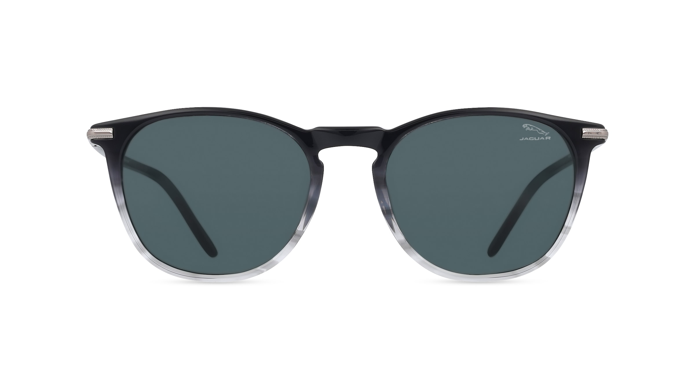 Jaguar J 7279 Unisex-Sonnenbrille Vollrand Panto Kunststoff-Gestell, grau