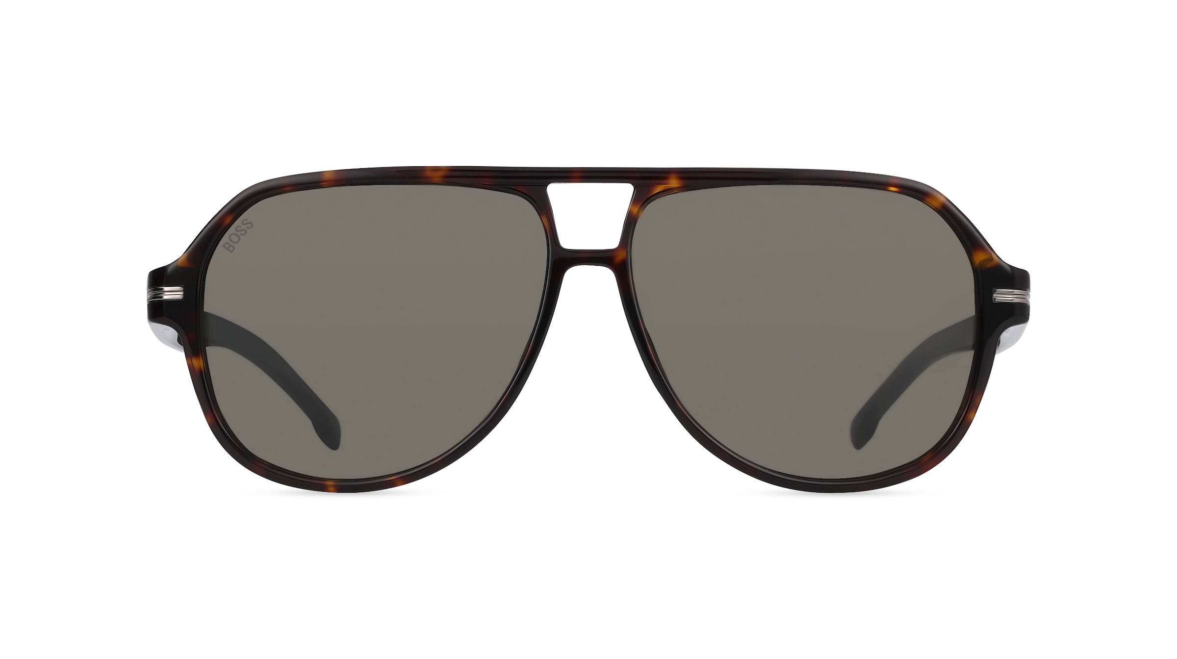 Boss 1507/S Herren-Sonnenbrille Vollrand Pilot Acetat-Gestell, braun