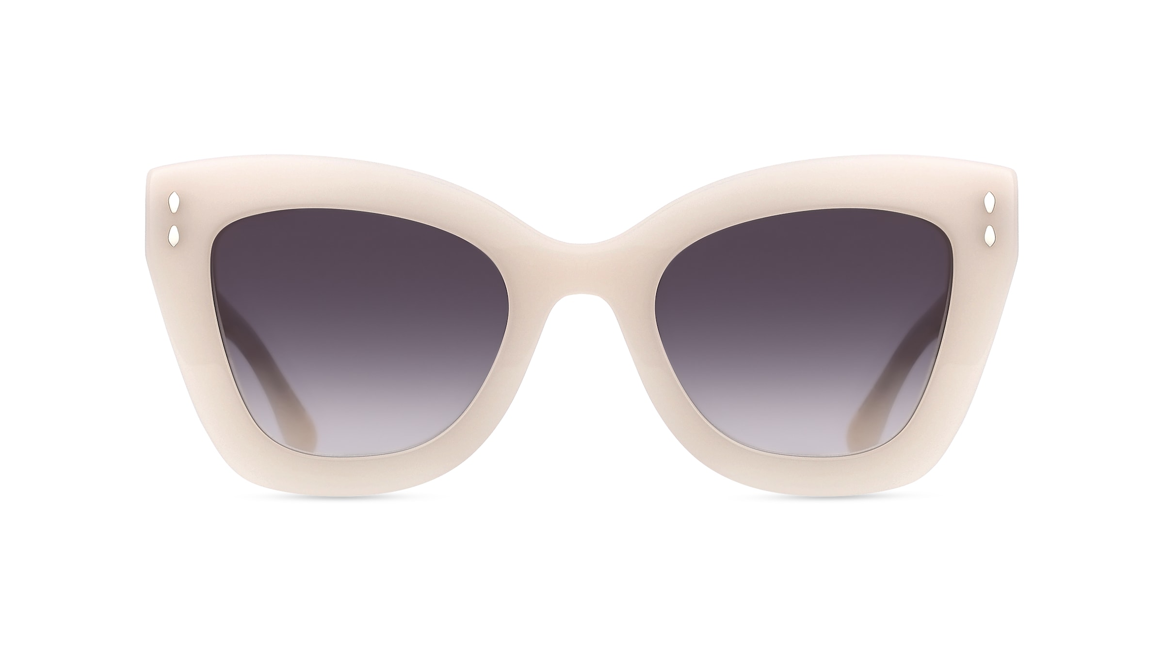 Isabel Marant IM 0050/G/S Damen-Sonnenbrille Vollrand Butterfly Acetat-Gestell, weiß