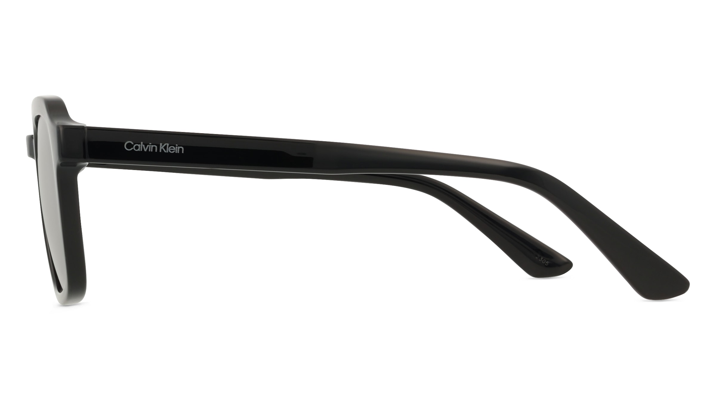 Thumbnail - Calvin Klein CK23533S Herren-Sonnenbrille Vollrand Quadratisch Acetat Spritzguss-Gestell, schwarz