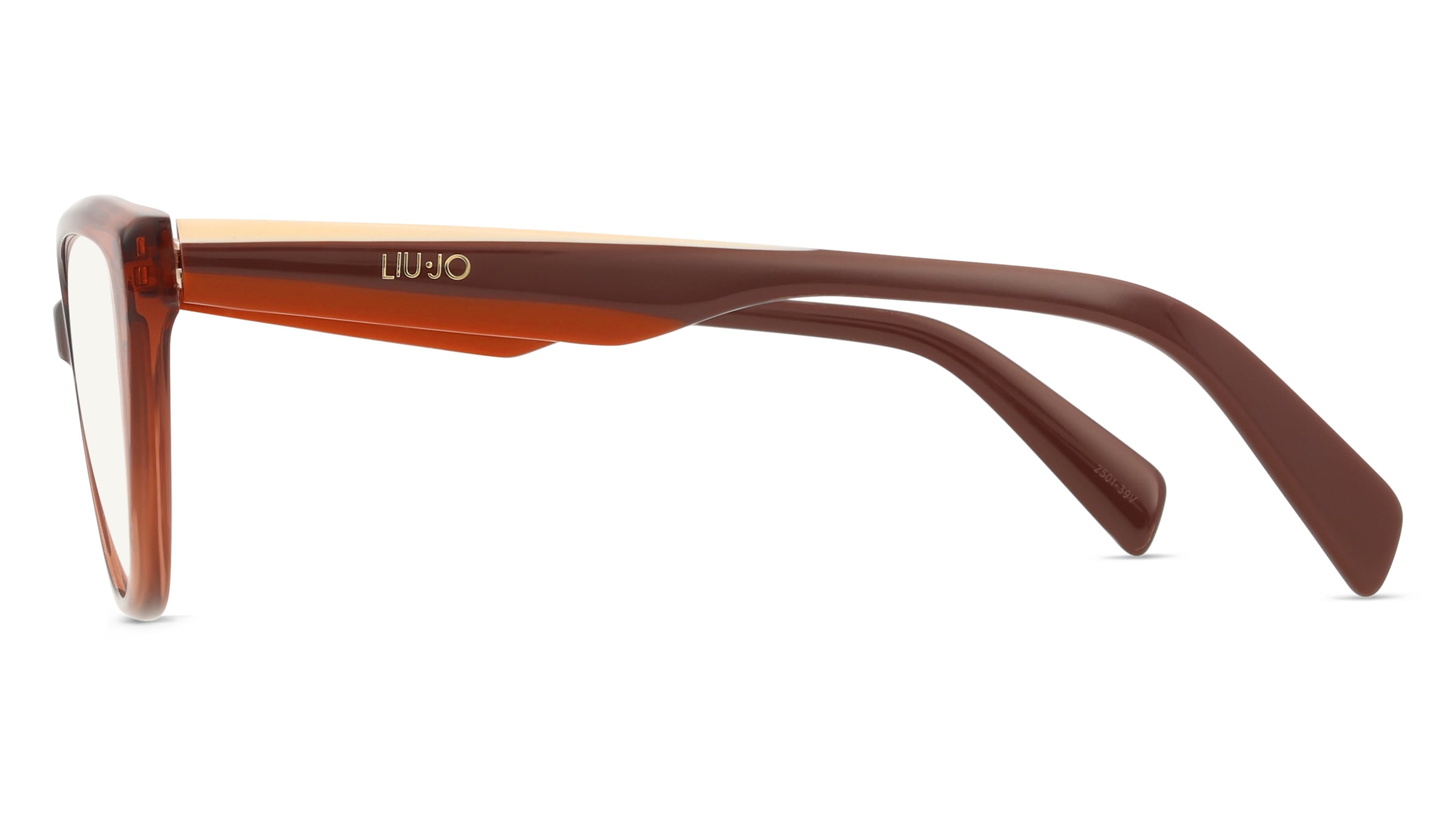 Thumbnail - Liu Jo LJ2824 Damen-Brille inkl. Gläser Vollrand Butterfly Acetat-Gestell 54mm/17mm/140mm, braun