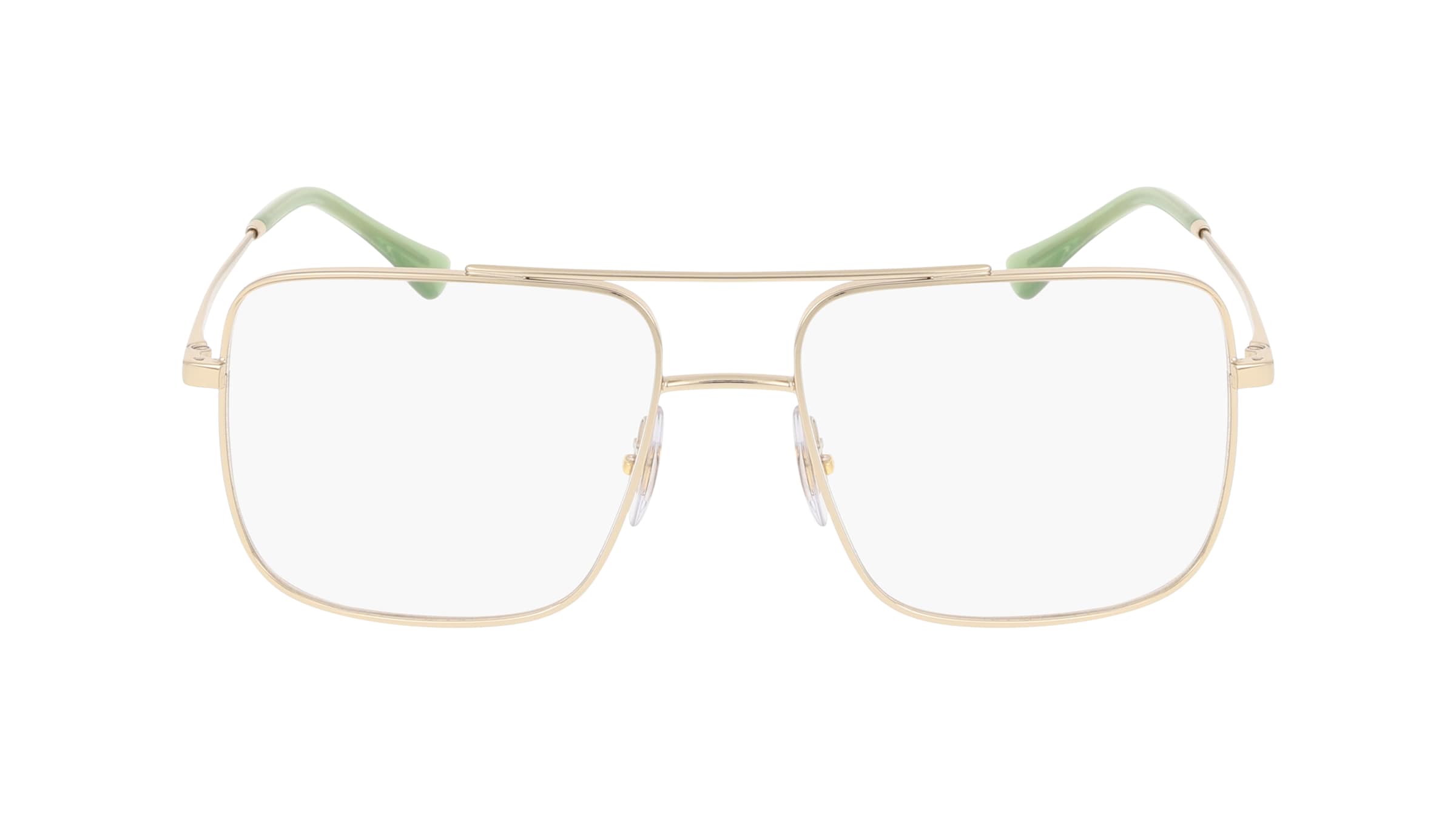 Ray-Ban RX3758V ARI Unisex-Brille inkl. Gläser Vollrand Quadratisch Metall-Gestell 54/16/145, gold