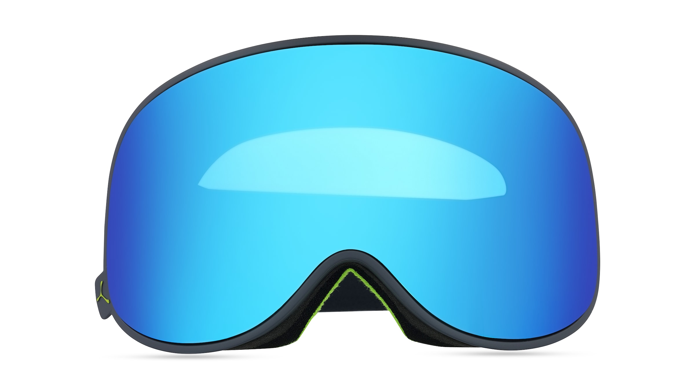 Cébé ATTRACTION  Unisex-Skibrille Vollrand Monoscheibe Kunststoff-Gestell, grau