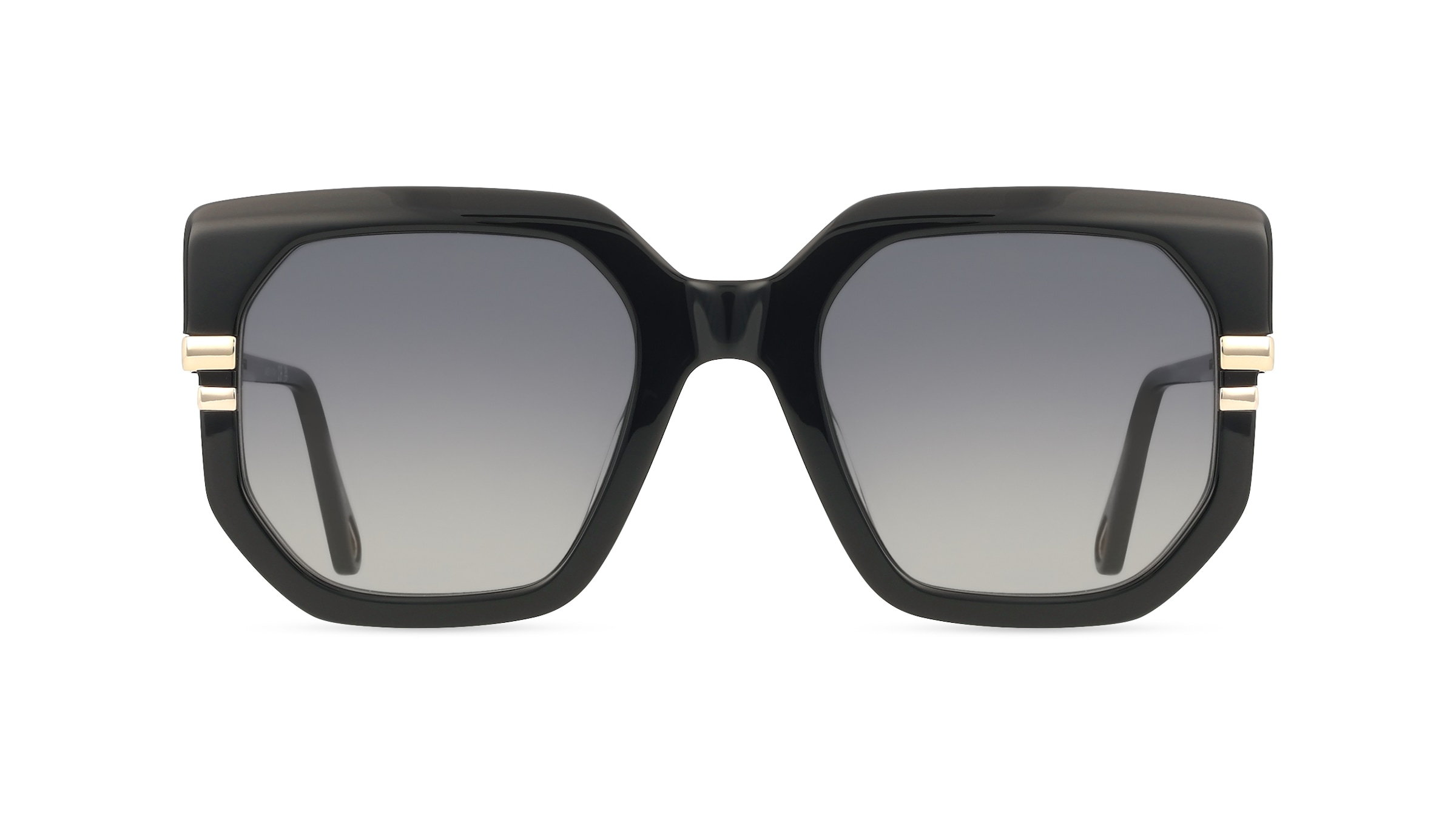 Chloé CH0240S Unisex-Sonnenbrille Vollrand Butterfly Recycled Acetat-Gestell, schwarz