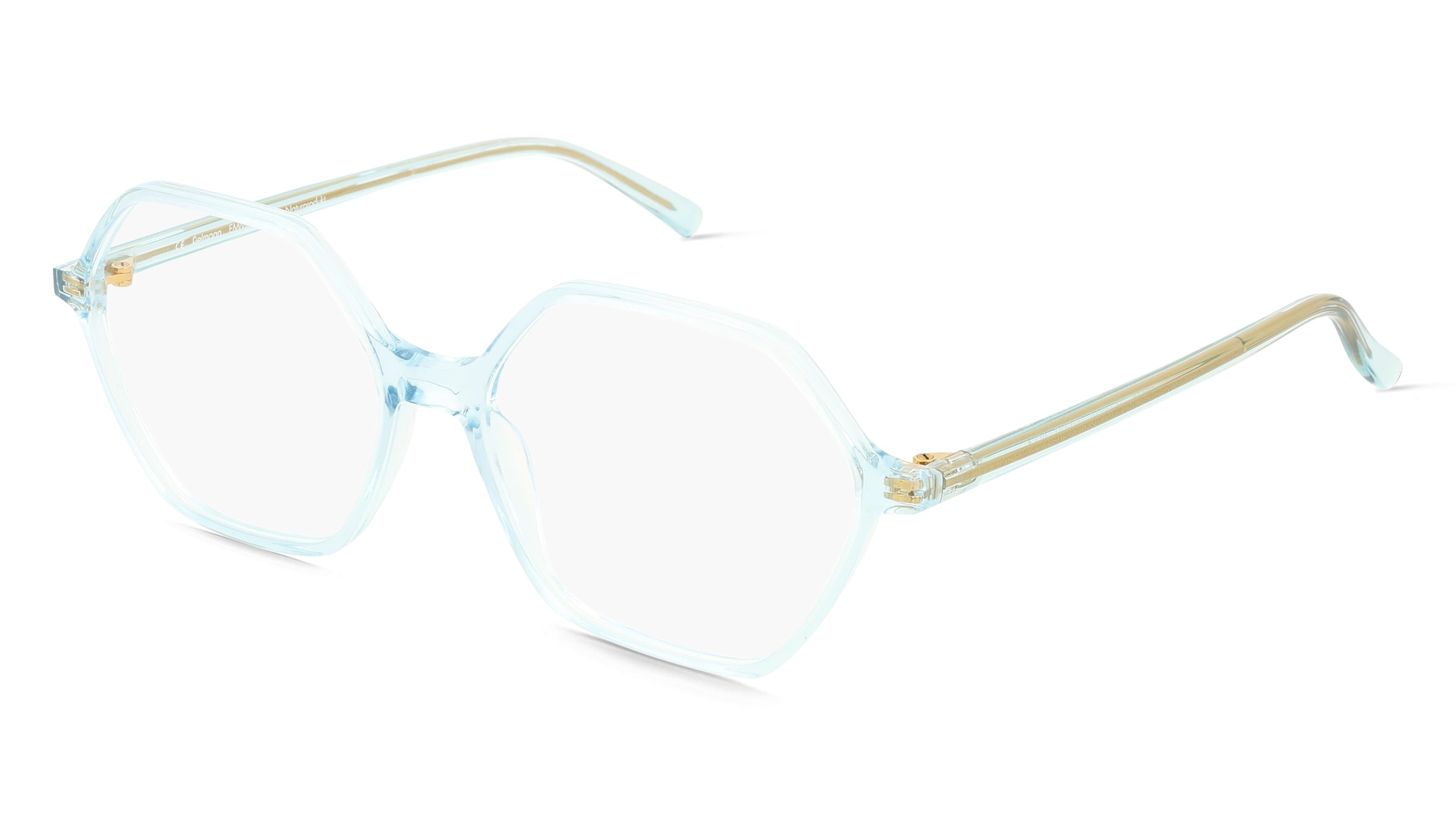 Fielmann ABC 092 FA EMMA Damen-Brille inkl. Gläser Vollrand Geometrisch Acetat-Gestell 55/16/145, Blau