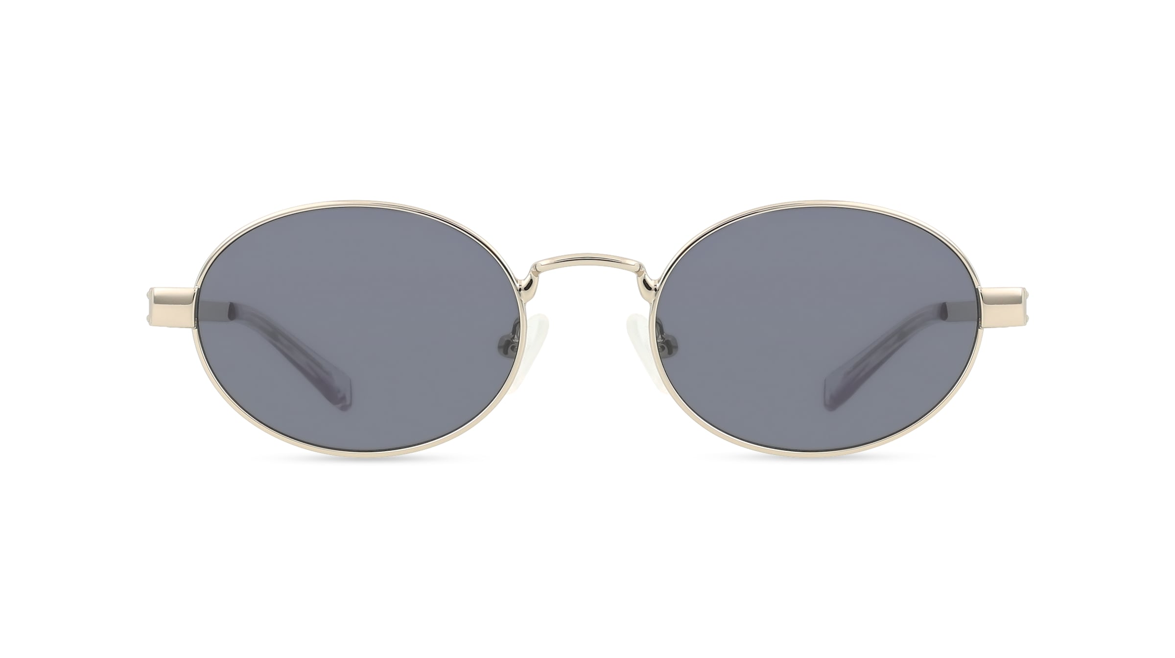 Le Specs LSP2552286 Damen-Sonnenbrille Vollrand Rund Metall-Gestell, silber