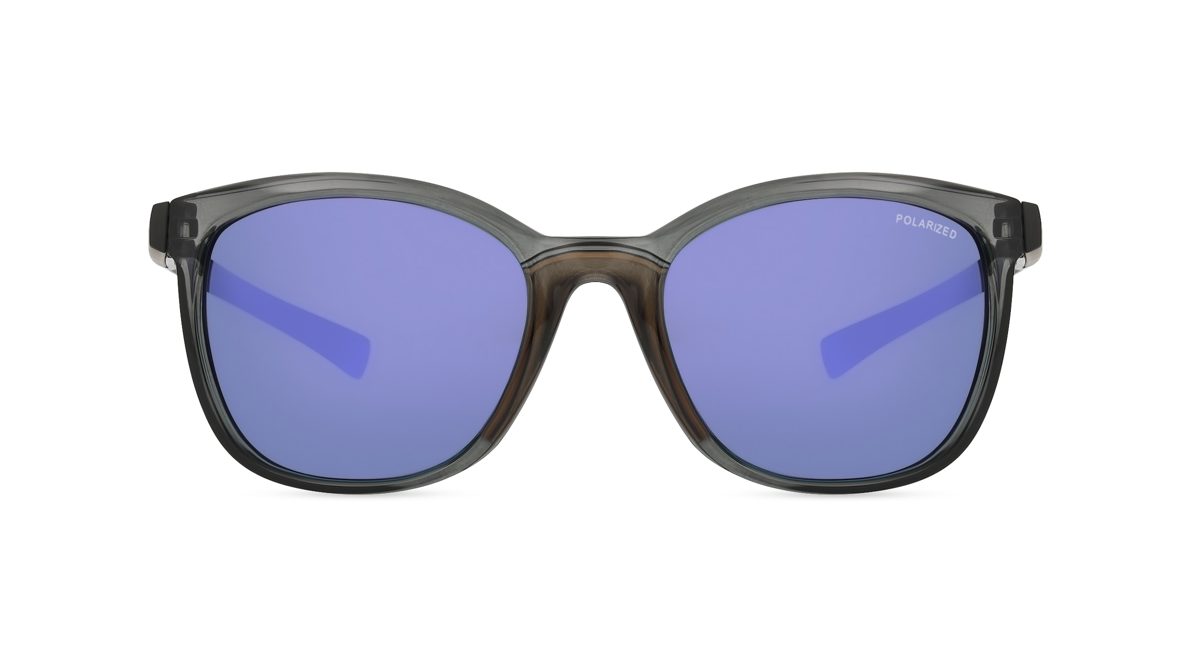 Julbo SPARK Damen-Sonnenbrille Vollrand Rund Kunststoff-Gestell, grau