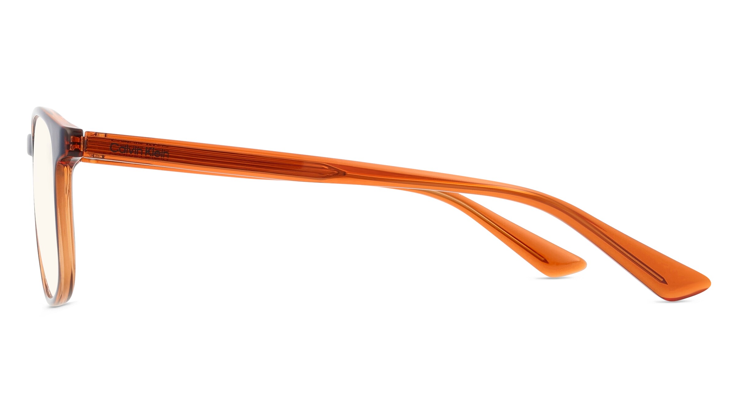 Thumbnail - Calvin Klein CK23517 Unisex-Brille inkl. Gläser Vollrand Eckig Kunststoff-Gestell 52mm/20mm/145mm, blau