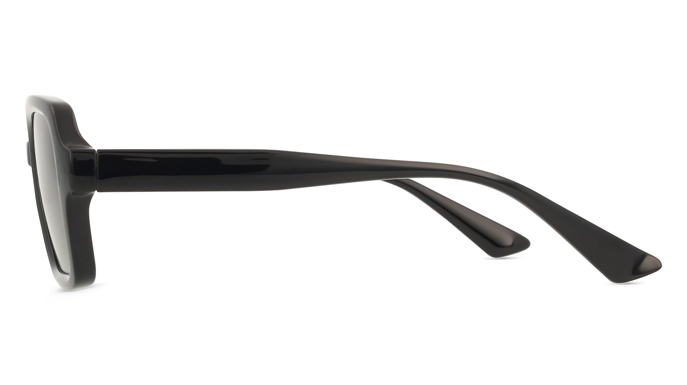 Thumbnail - Fielmann MI 060 SUN FA PATRICK Unisex-Sonnenbrille Vollrand Quadratisch Acetat Spritzguss-Gestell, schwarz