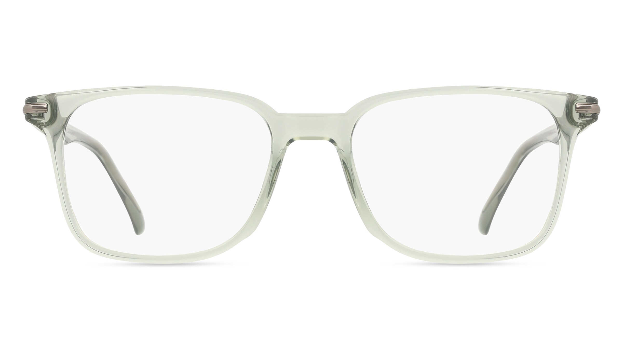 Fielmann BD 580 FLEX CL ALBERT Herren-Brille inkl. Gläser Vollrand Eckig Acetat-Gestell 54mm/19mm/150mm, grün