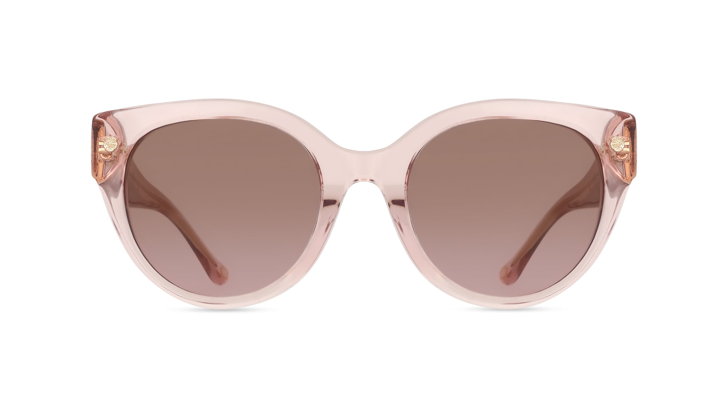 Coach 0HC8393U Damen-Sonnenbrille Vollrand Rund Acetat-Gestell, pink