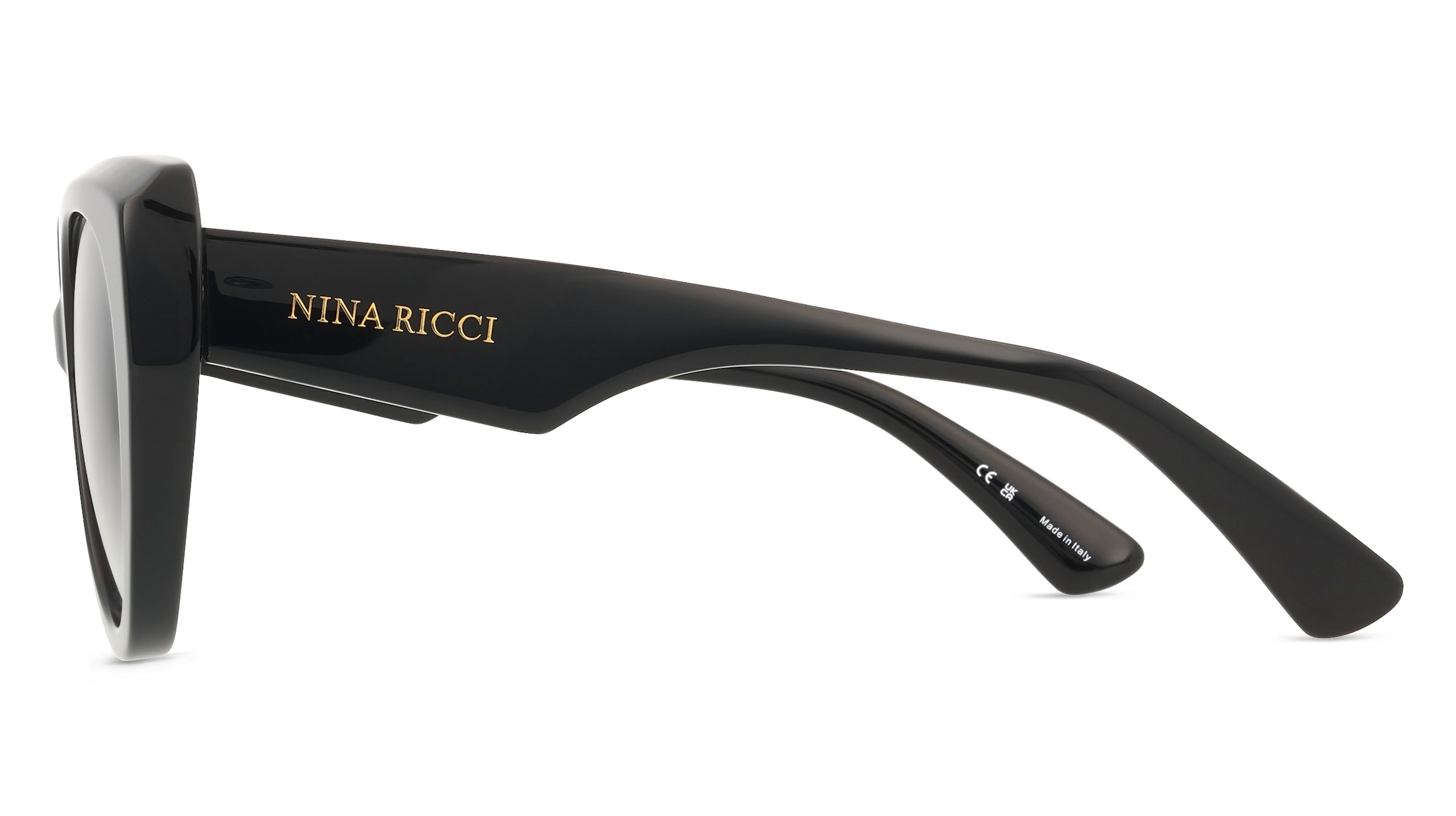 Thumbnail - Nina Ricci SNR404 Damen-Sonnenbrille Vollrand Butterfly Acetat-Gestell, braun