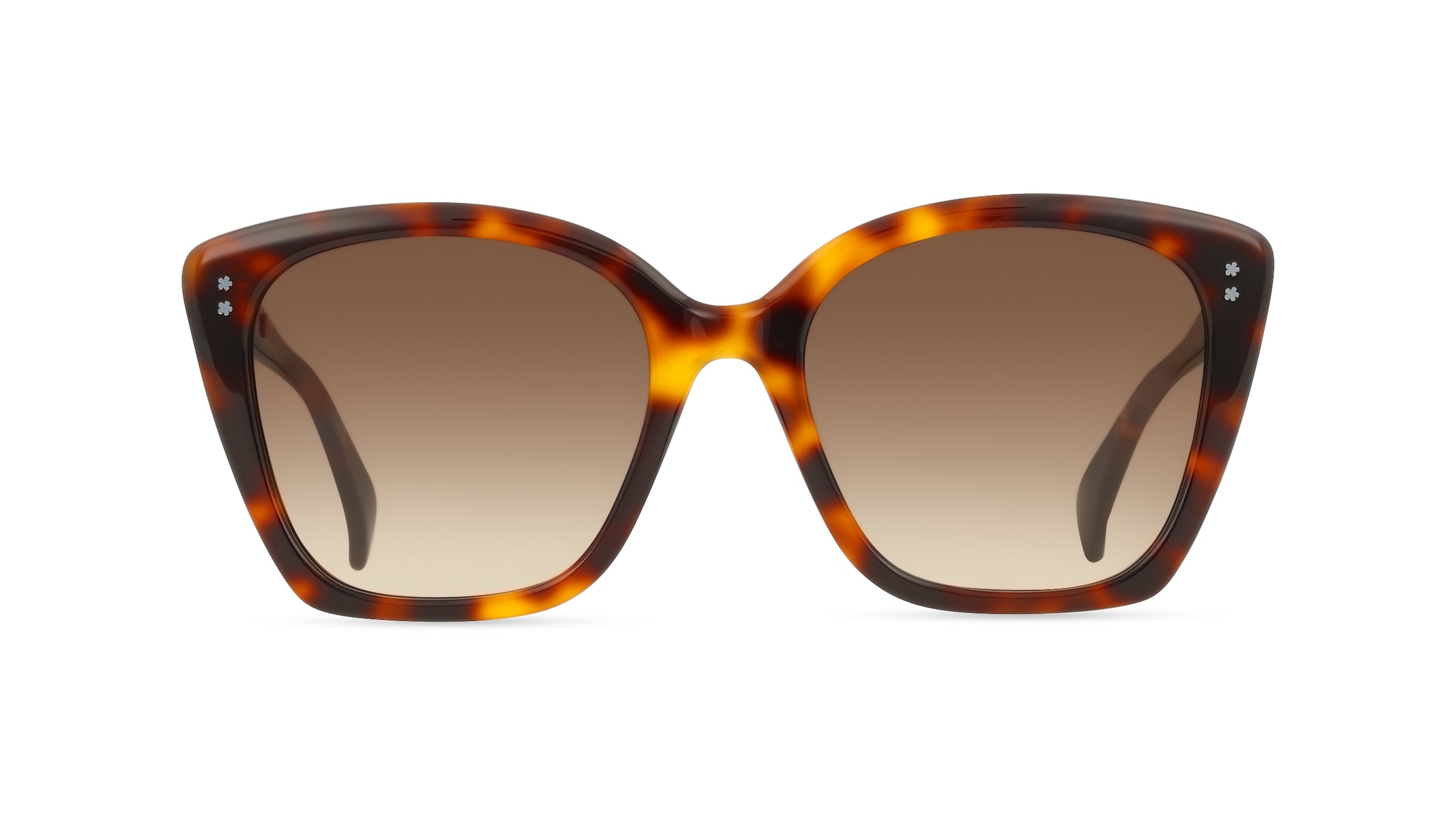 Kenzo KZ40209I BOKE FLOWER Damen-Sonnenbrille Vollrand Butterfly Acetat-Gestell, braun