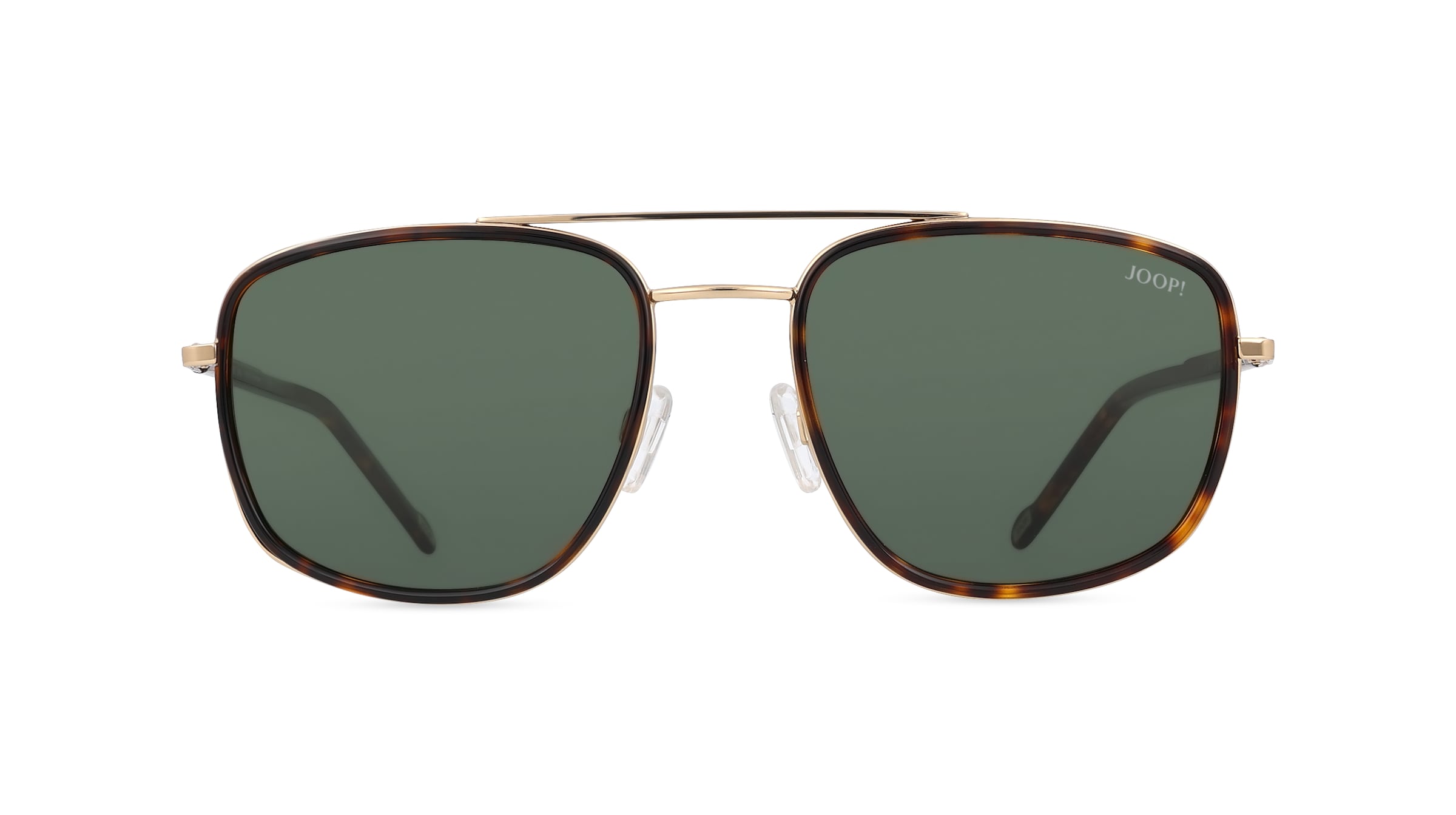 JOOP! JP 7389 Herren-Sonnenbrille Vollrand Eckig Metall-Gestell, braun