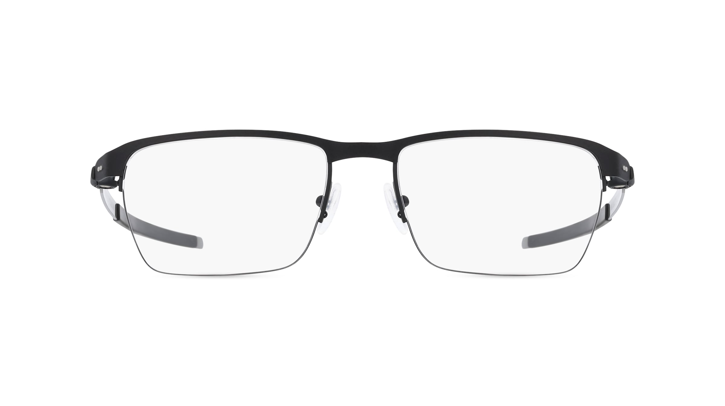 Oakley OX5099 Herren-Brille inkl. Gläser Halbrand Eckig Metall-Gestell 53mm/18mm/135mm, schwarz