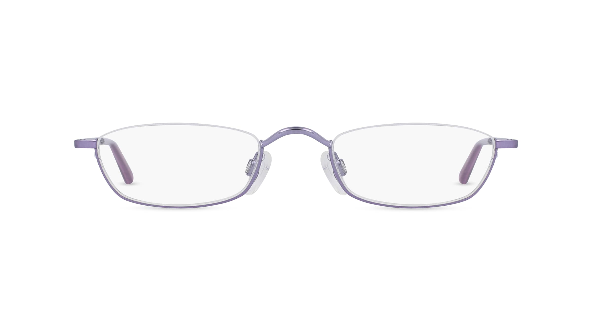 Fielmann CHARME 0841 CL Damen-Brille inkl. Gläser Halbrand Schmal Edelstahl-Gestell 48mm/20mm/135mm, lila