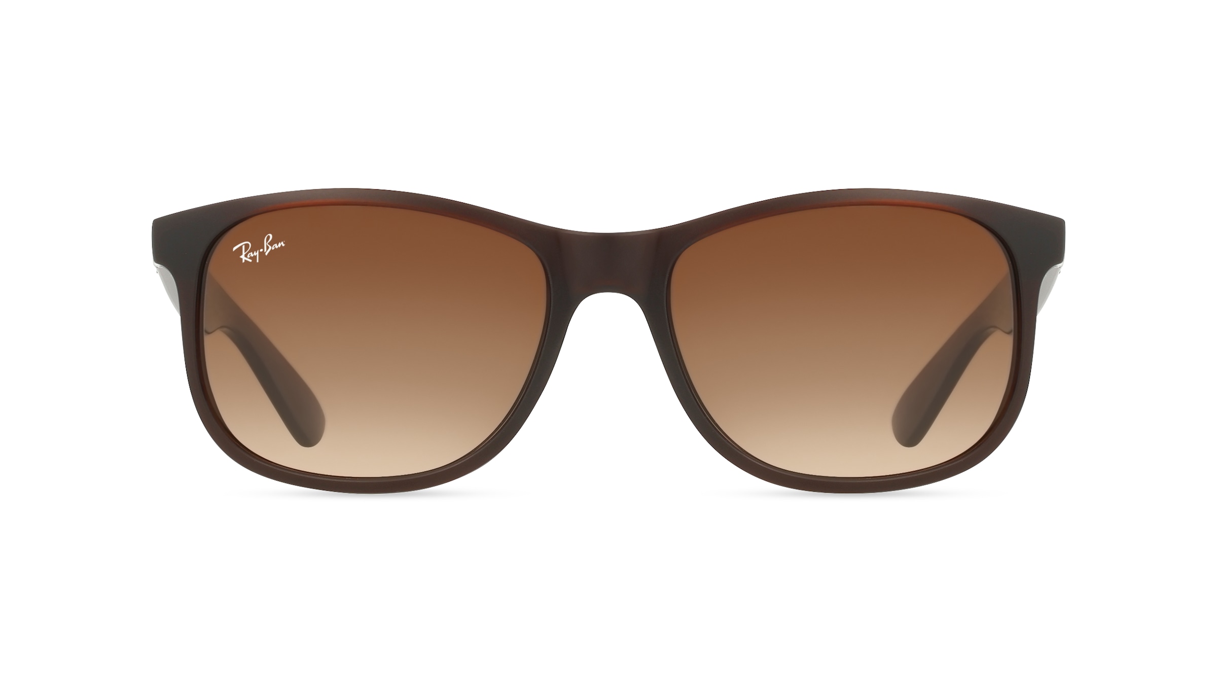 Ray-Ban RB4202 ANDY Herren-Sonnenbrille Vollrand Eckig Kunststoff-Gestell, Braun