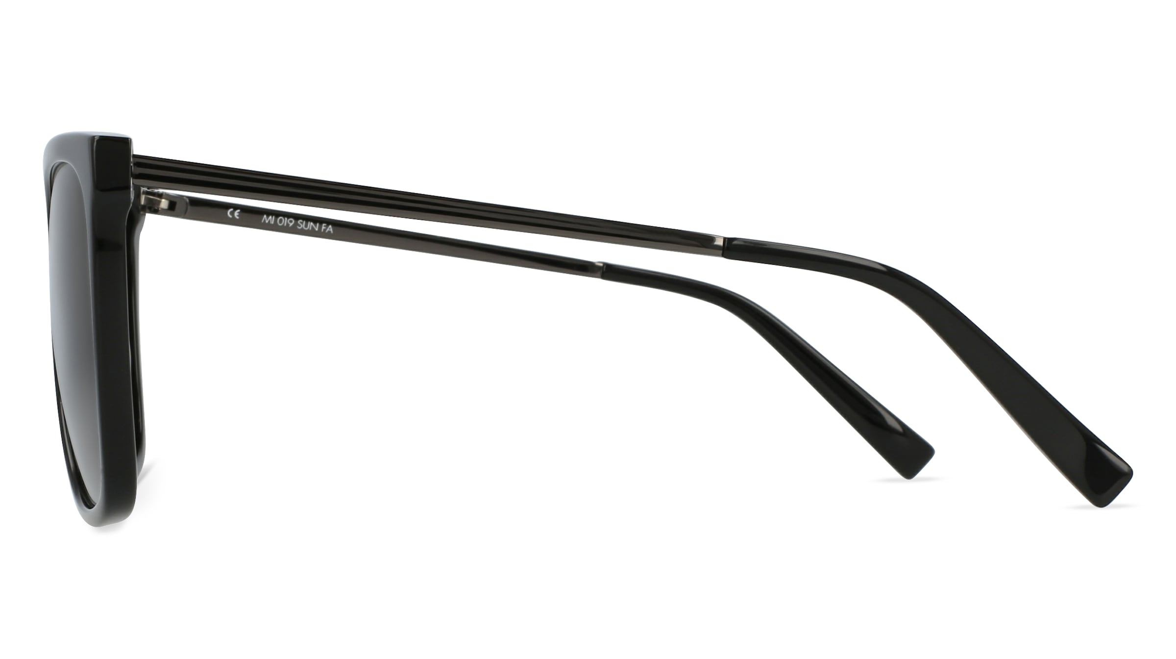 Thumbnail - Fielmann MI 019 SUN FA Herren-Sonnenbrille Vollrand Quadratisch Propionat-Gestell, schwarz