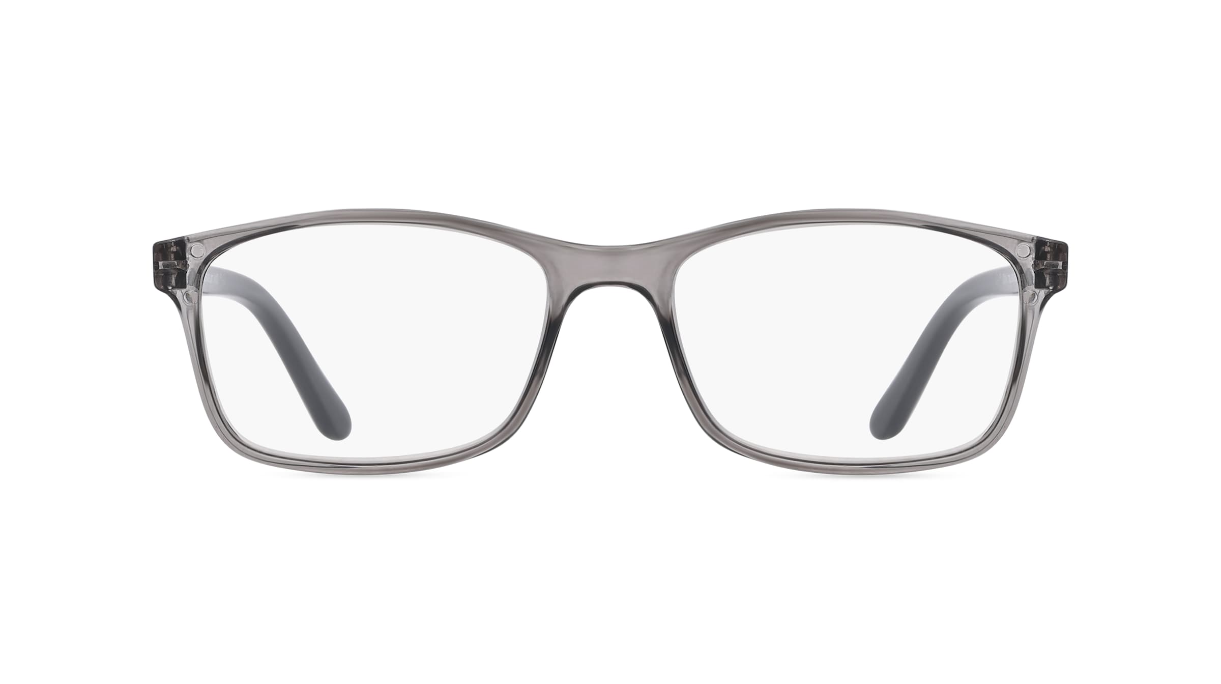 I NEED YOU LUCA Unisex-Brille Vollrand Eckig Kunststoff-Gestell, grau