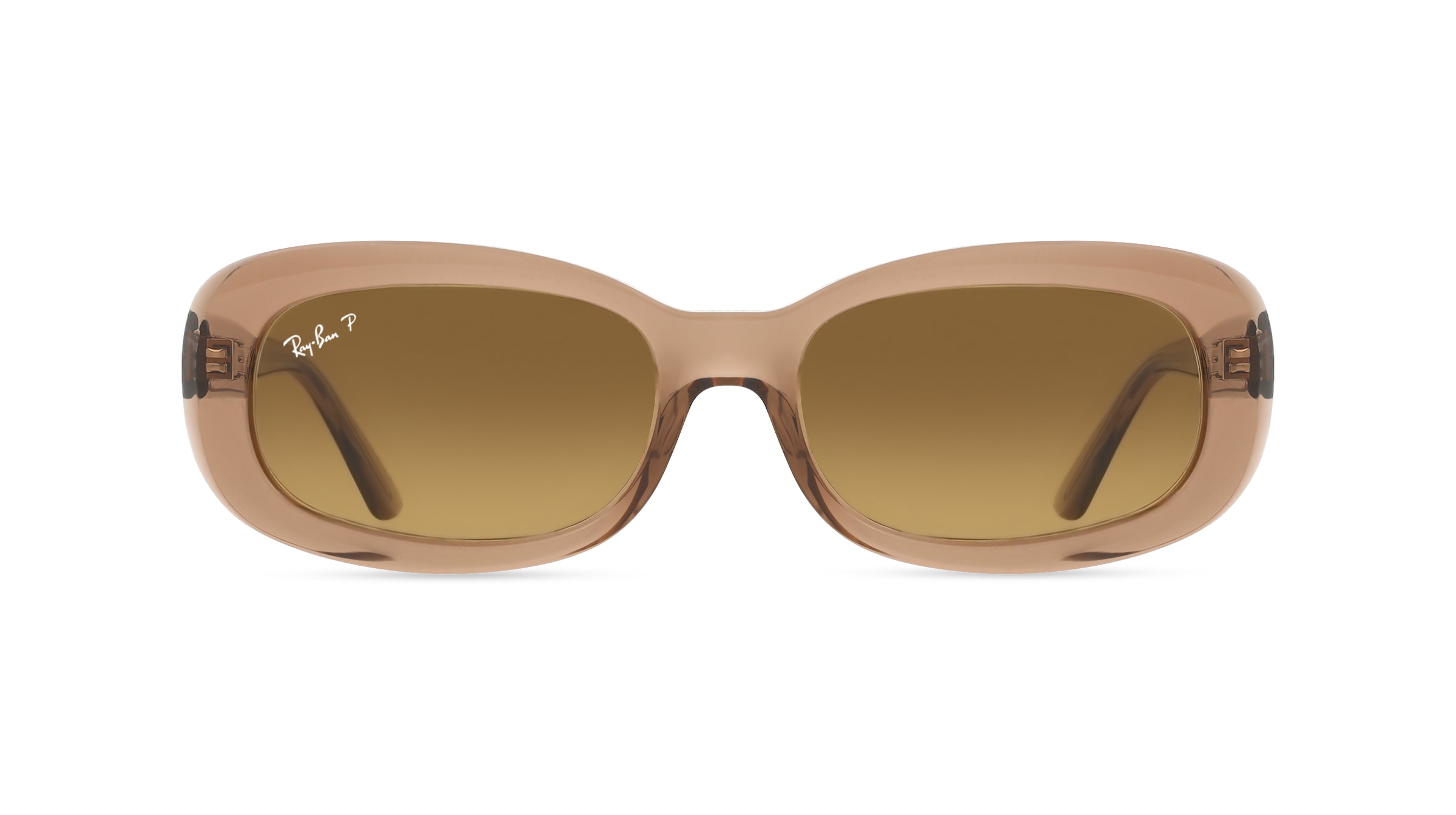 Ray-Ban 0RB2221 Damen-Sonnenbrille Vollrand Oval Kunststoff-Gestell, gelb