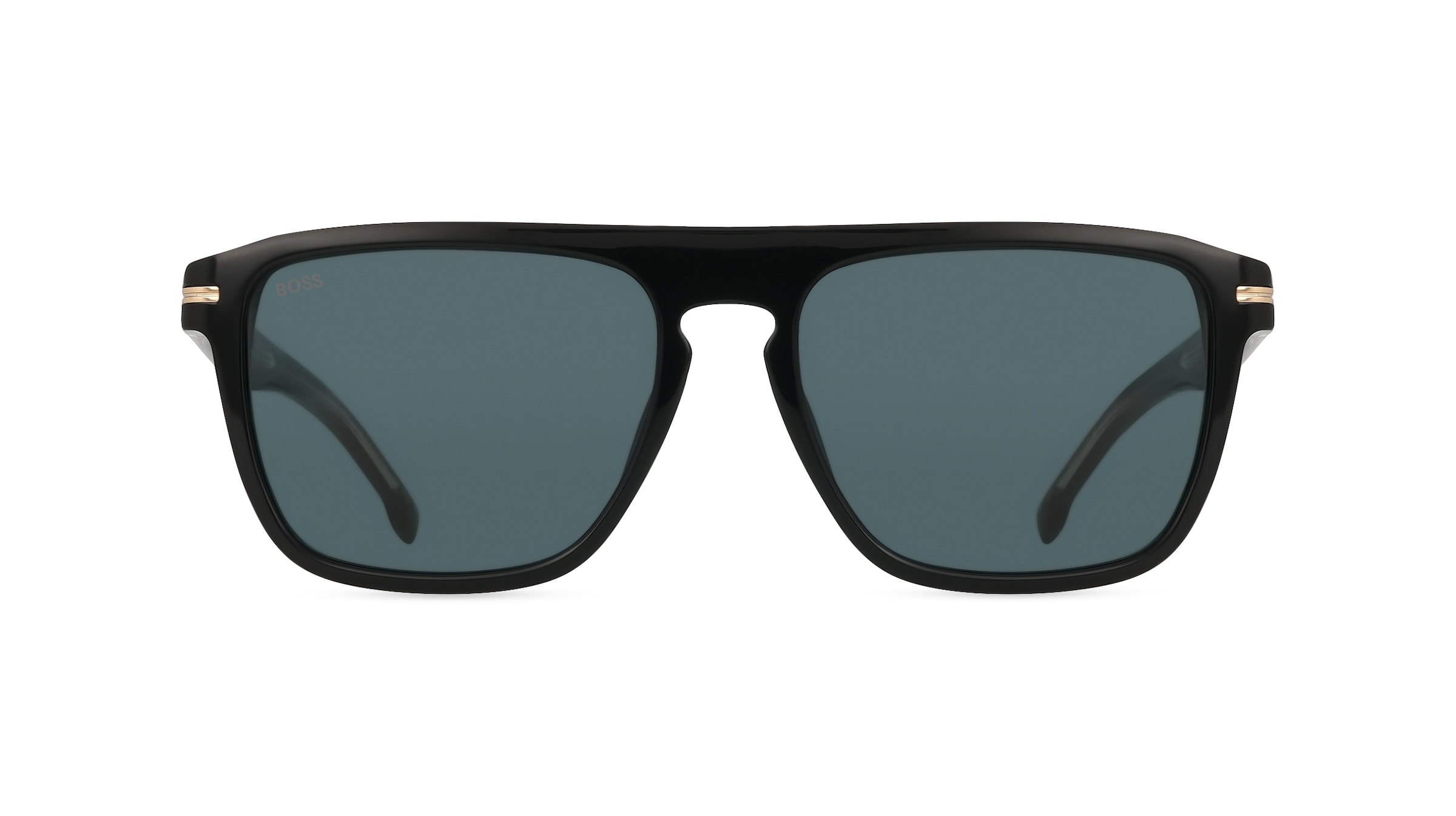 Boss 1599/S Herren-Sonnenbrille Vollrand Eckig Acetat-Gestell, schwarz