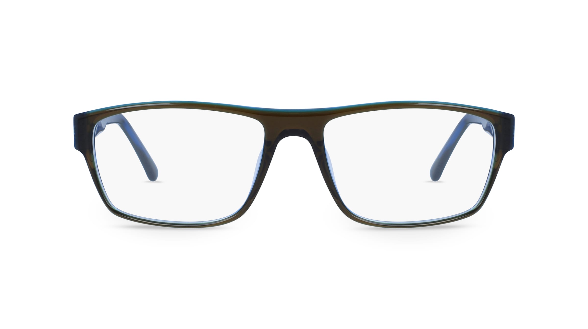 Fielmann 2137 FLEX CL Herren-Brille inkl. Gläser Vollrand Eckig Acetat-Gestell 55mm/17mm/140mm, braun