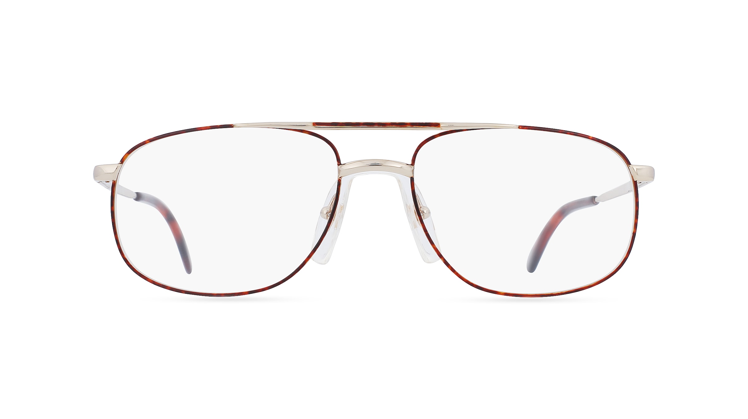 Fielmann OPH 9658 FLEX TR Herren-Brille inkl. Gläser Vollrand Eckig Metall-Gestell 53mm/16mm/140mm, gold