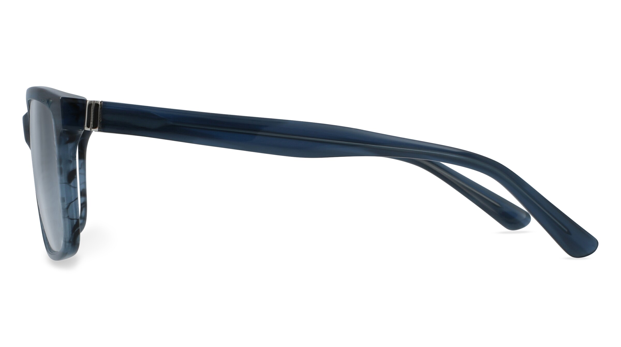 Thumbnail - Fielmann CY 008 FLEX CL Herren-Brille inkl. Gläser Vollrand Eckig Acetat-Gestell 55mm/18mm/140mm, blau