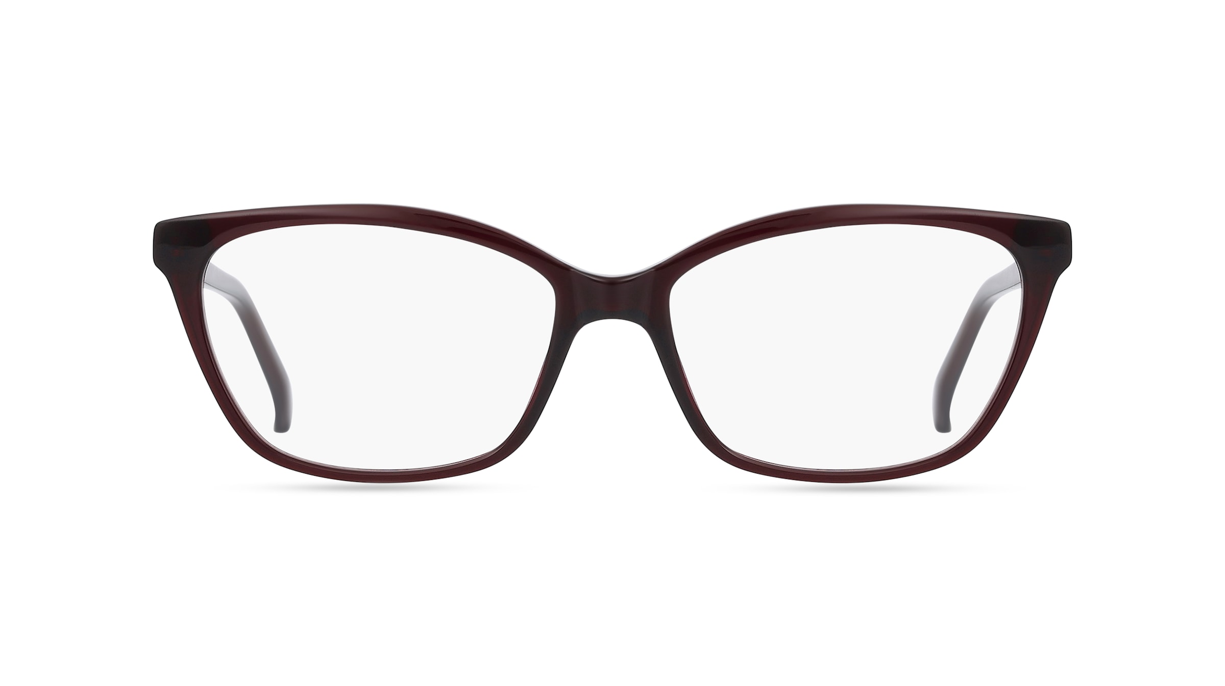 Fielmann ABC 069 CL Damen-Brille inkl. Gläser Vollrand Butterfly Acetat-Gestell 54mm/16mm/135mm, rot