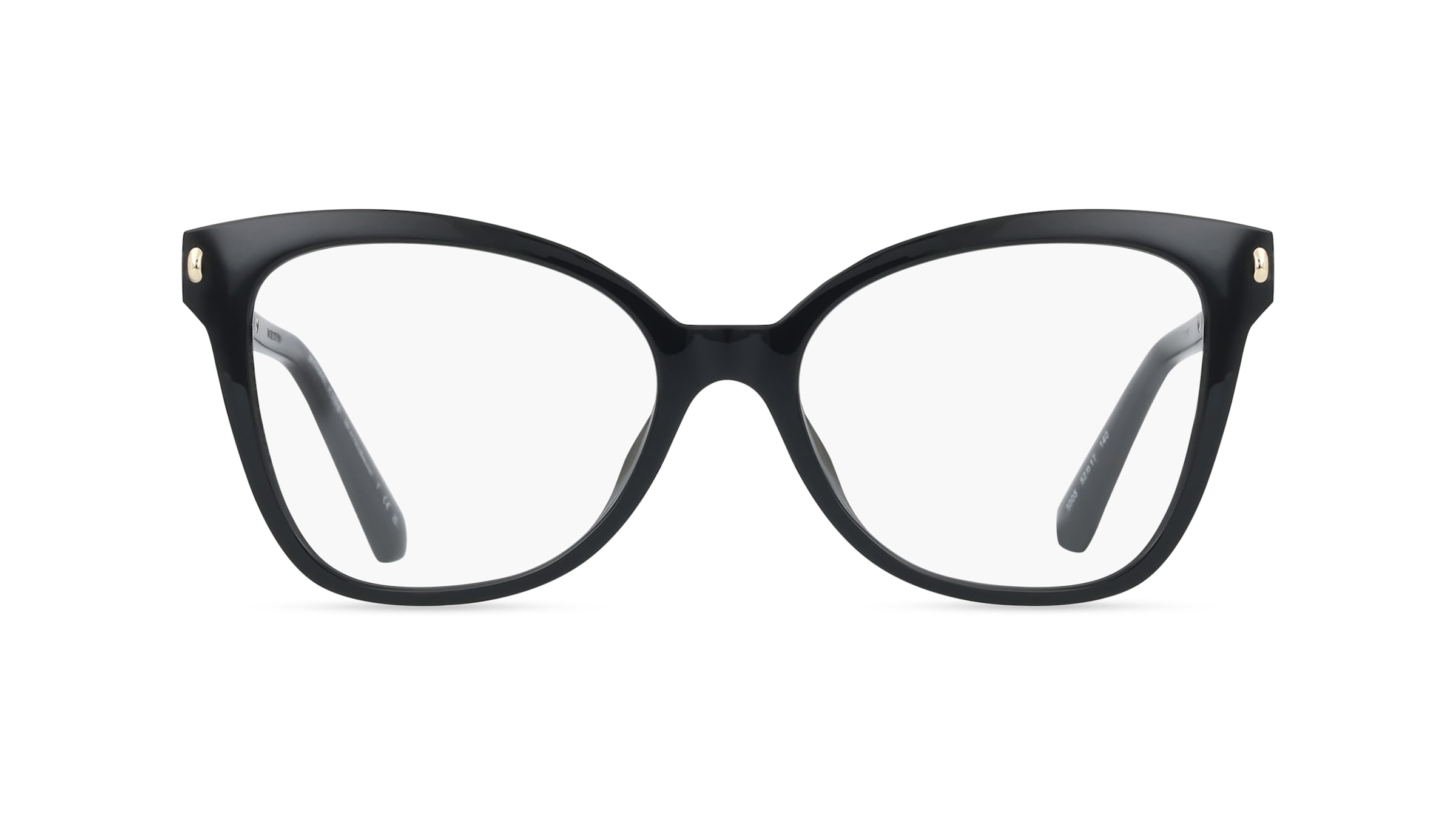 Michael Kors 0MK4170U BEAUNE Damen-Brille inkl. Gläser Vollrand Butterfly Kunststoff-Gestell 52/17/140, Schwarz