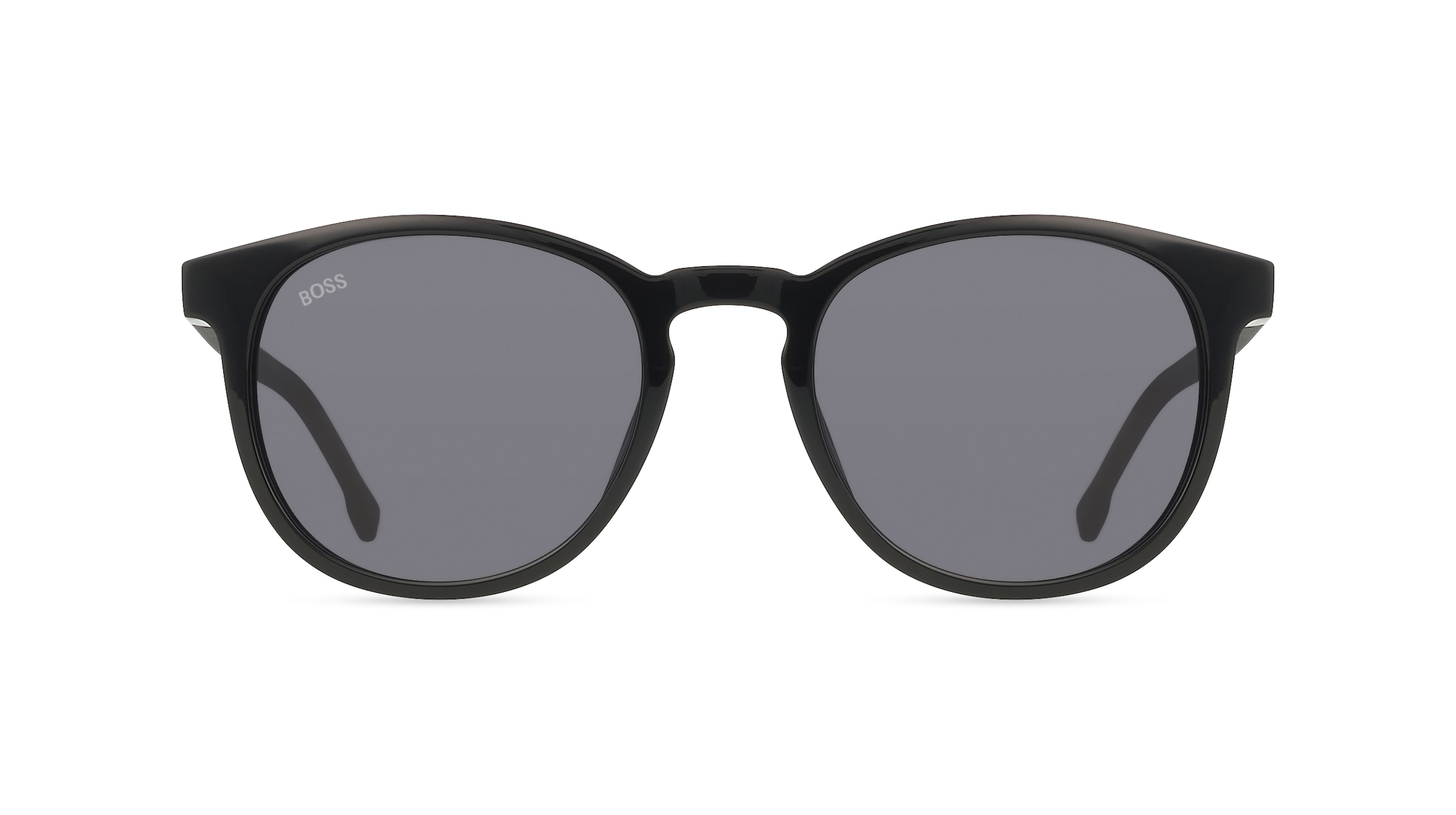 BOSS 0922/S Herren-Sonnenbrille Vollrand Panto Kunststoff-Gestell, schwarz